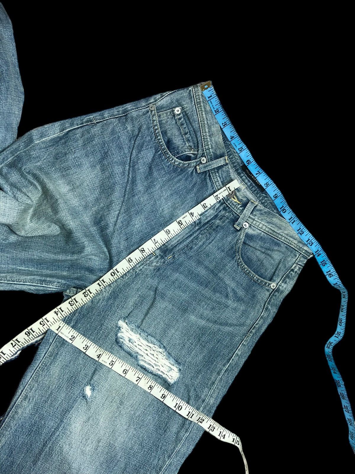 Japanese Brand ‼️‼️SUPER BAGGY ‼️‼️PAGEBOY DISTRESSED DENIM Size US 27 - 8 Thumbnail