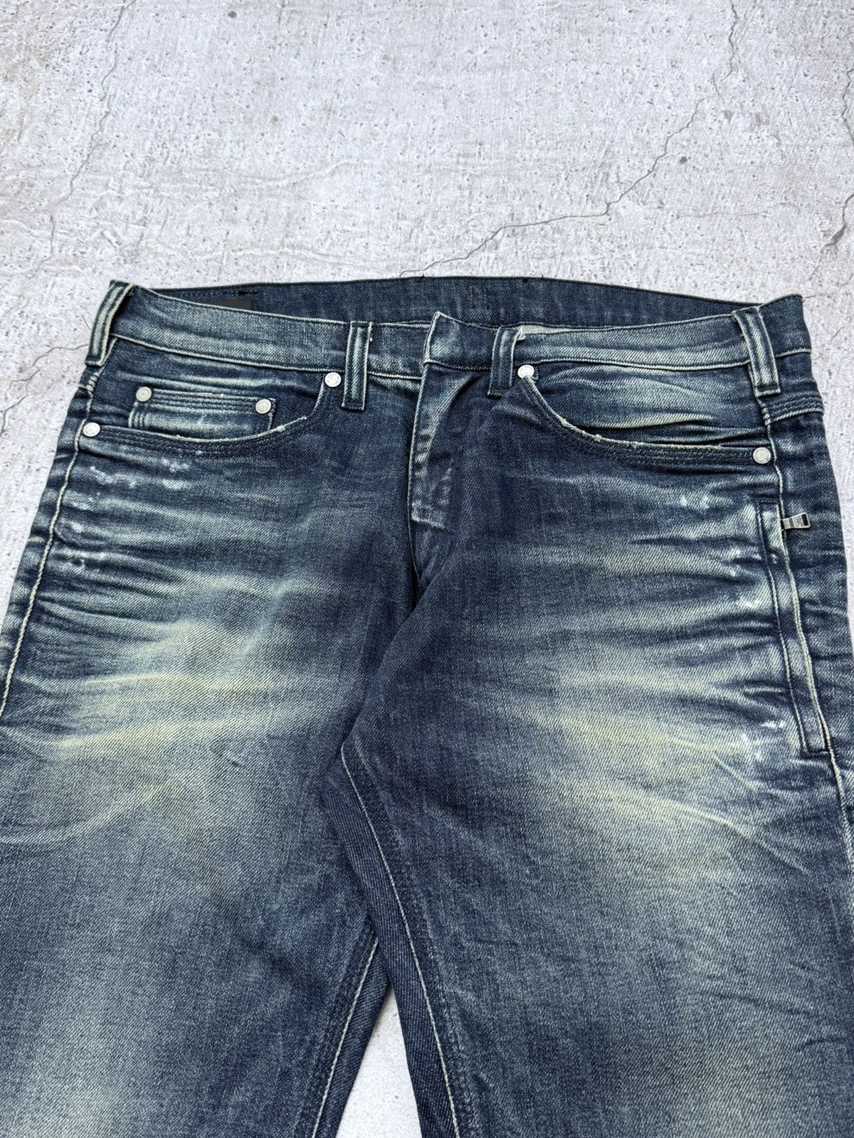 Neil Barrett Vintage Neil Barrett Hedi Slimane Style Washed Jeans Size US 32 / EU 48 - 2 Thumbnail