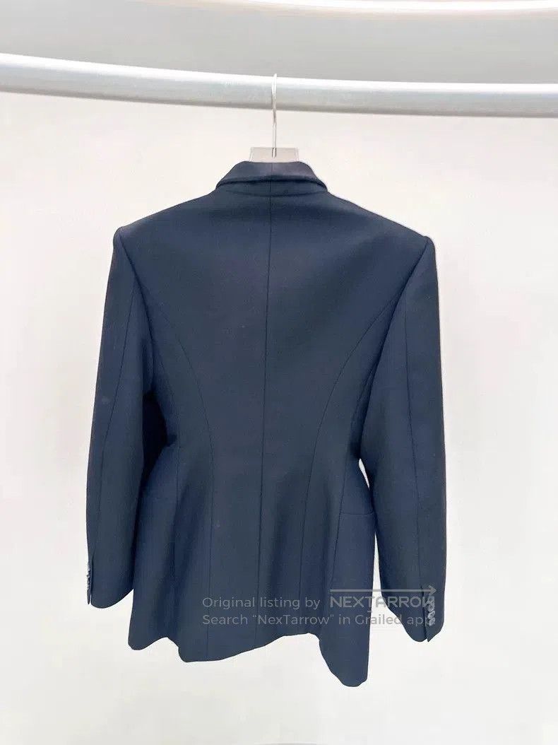 Balenciaga Balenciaga Black Oversized Blazer Size 36. Size US XS / EU 42 / 0 - 2 Thumbnail