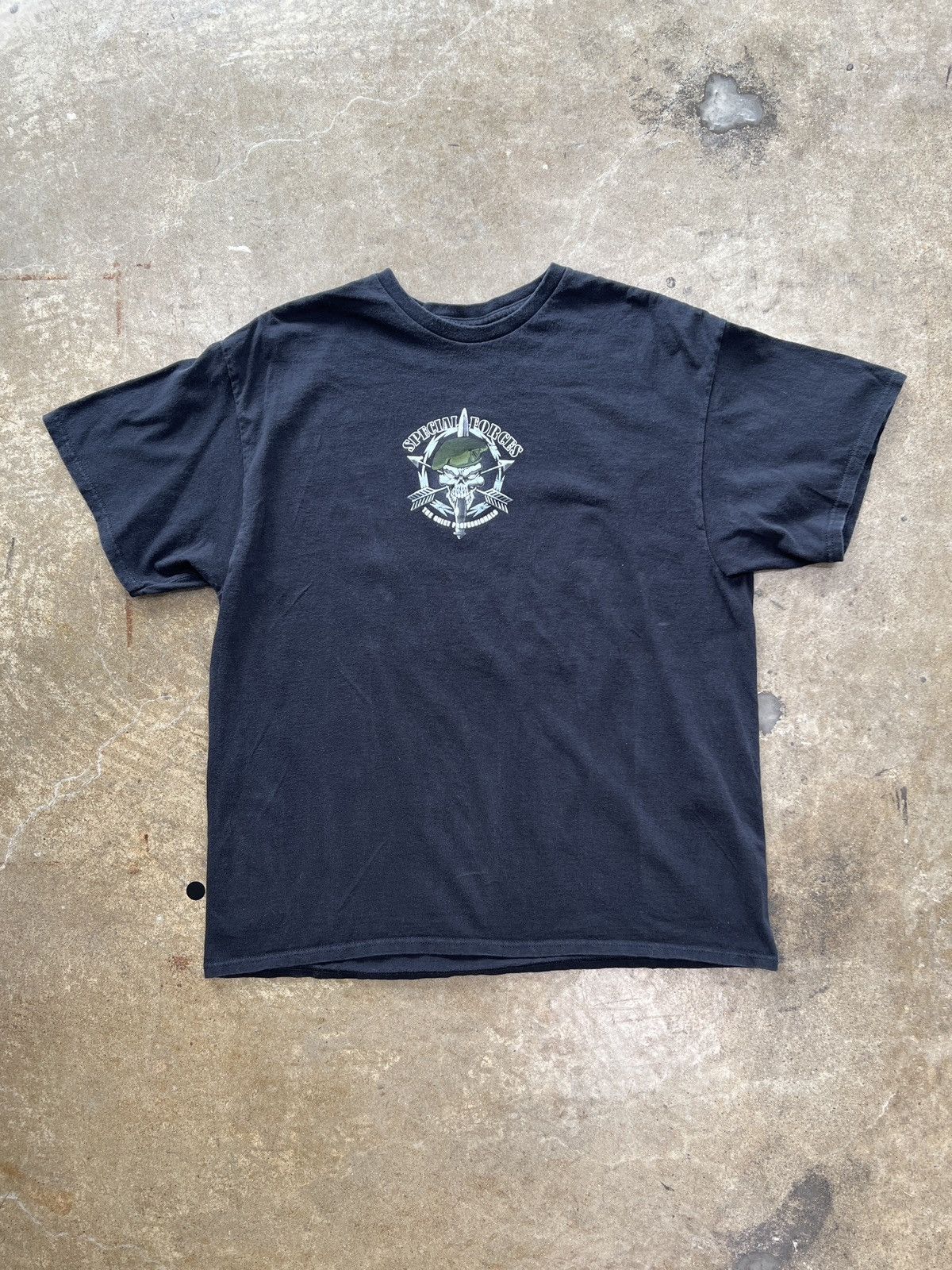 Vintage Special Forces De Oppresso Liber Military Skull Tee XL Size US XL / EU 56 / 4 - 5 Thumbnail