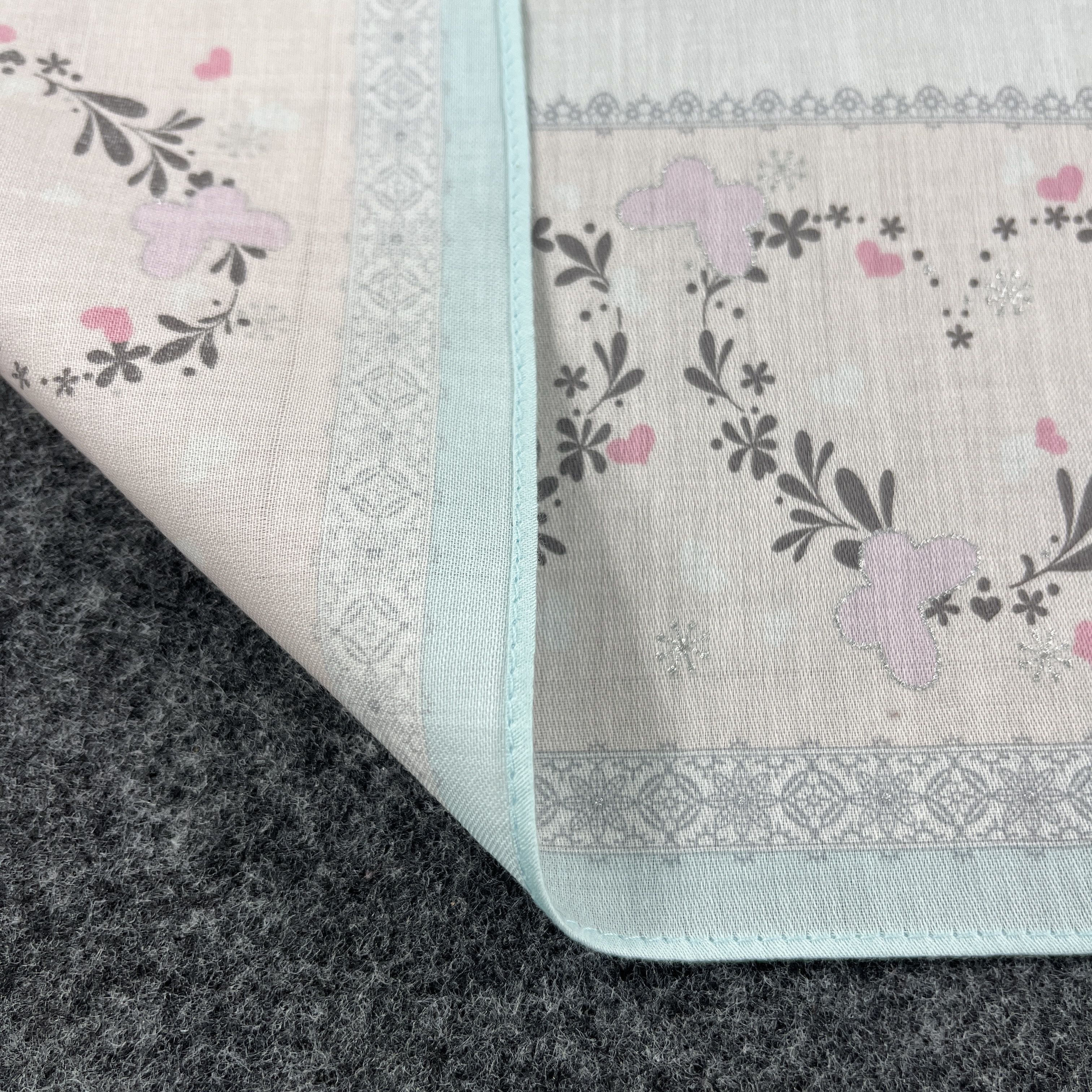 Japanese Brand Vintage Hanae Mori Bandana / Handkerchief / Neckerchief B298 Size ONE SIZE - 4 Thumbnail