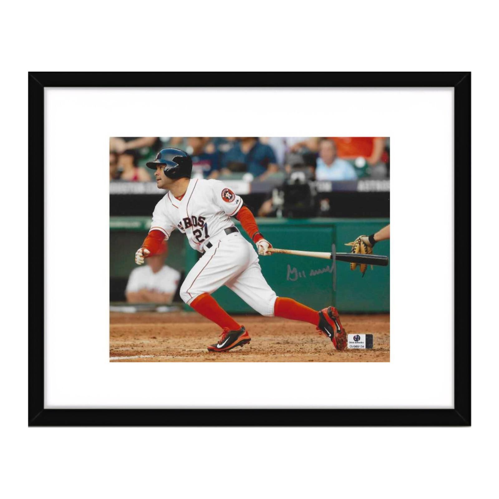 Other Jose Altuve Houston Astros Signed 8x10 Photo coa W/Frame Size ONE SIZE - 1 Thumbnail