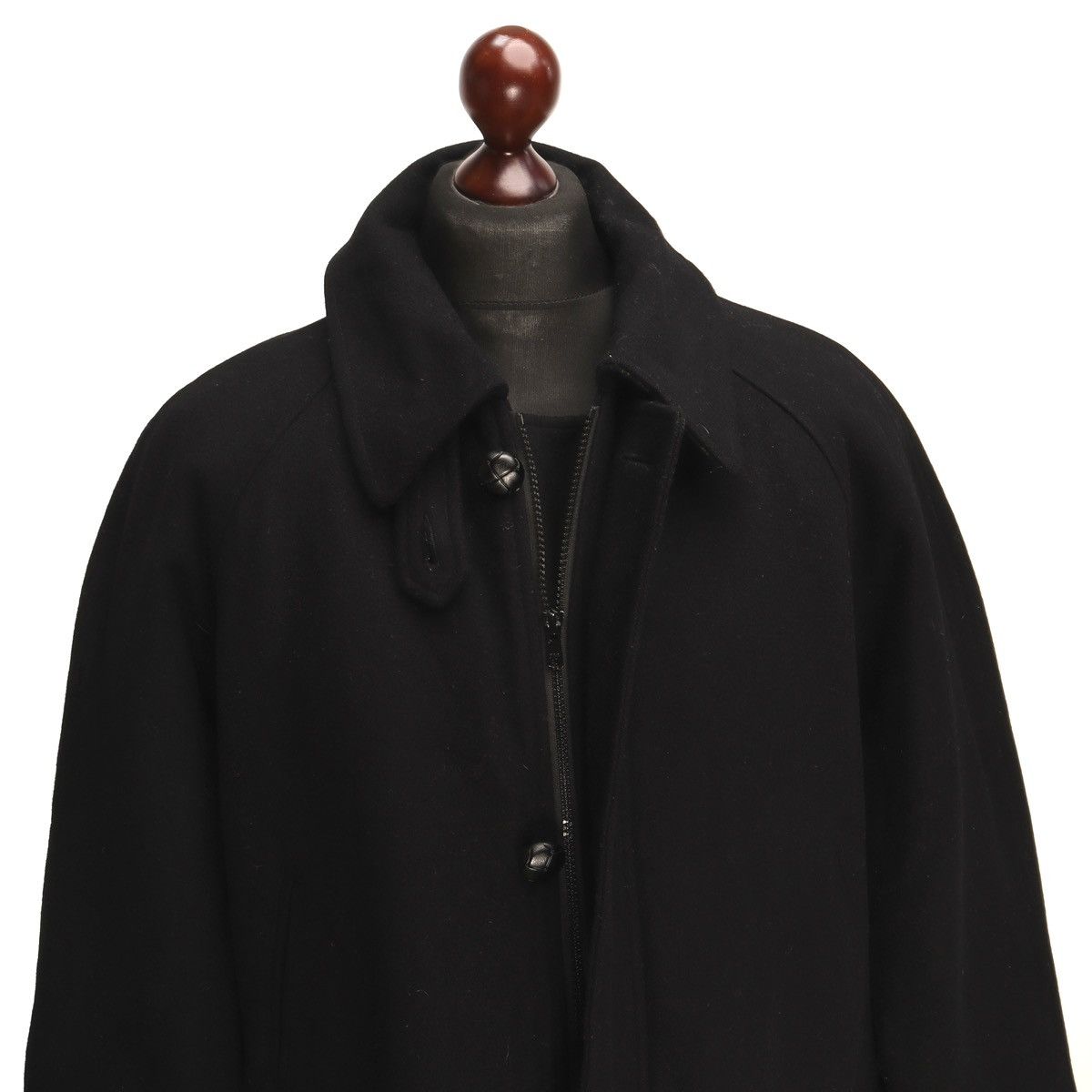 Baracuta Men’s BARACUTA Coat Wool Full Zip Jacket Black Size: XXL Size US XXL / EU 58 / 5 - 9 Thumbnail