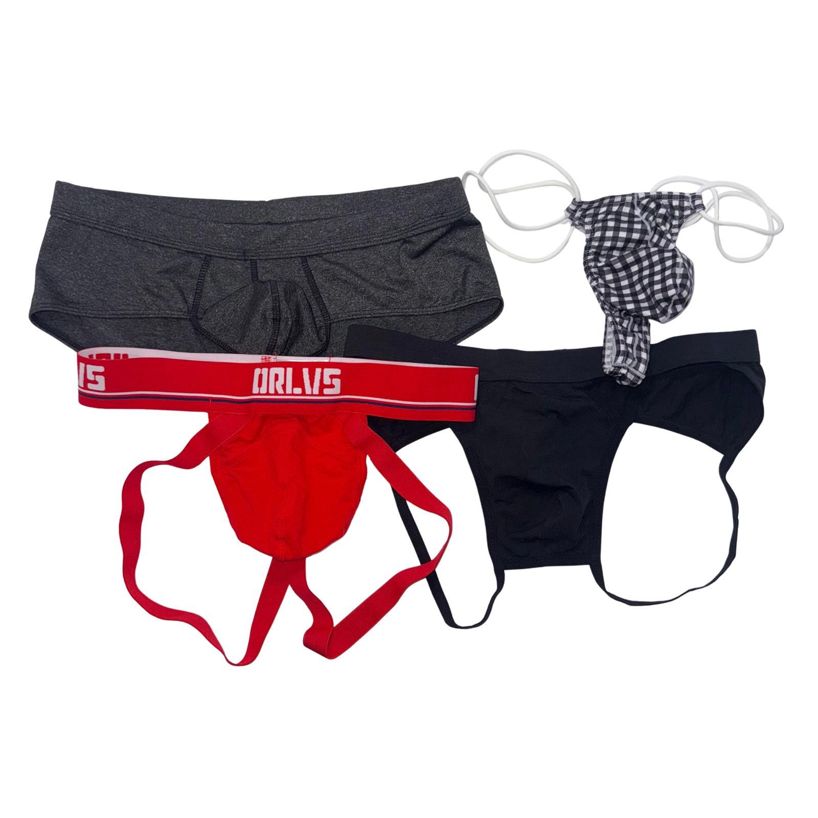 Shein NWOT SHEIN Mens Jockstrap/Trunk/Thong Underwear Bundle Size ONE SIZE - 1 Thumbnail