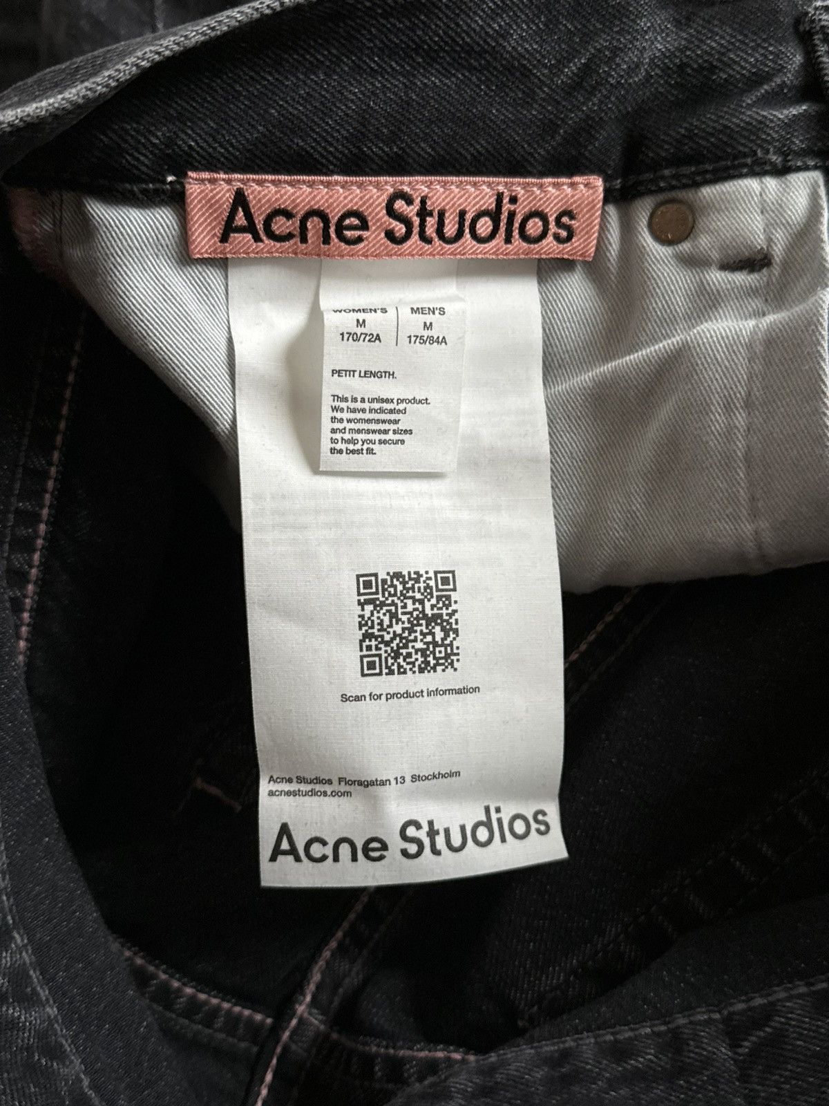 Acne Studios NWT - 1981U Vintage Black Size US 33 - 5 Thumbnail