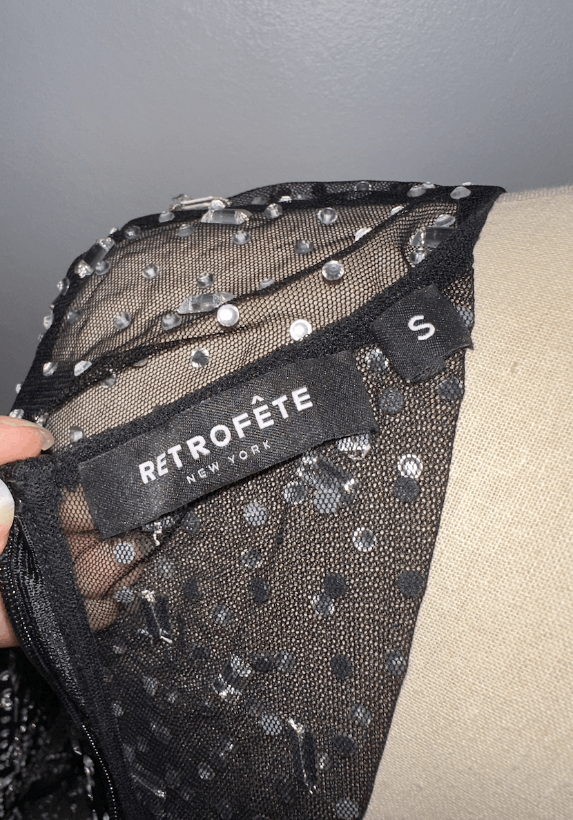 Retrofete Vinci Crystal Dress Size S / US 4 / IT 40 - 8 Thumbnail