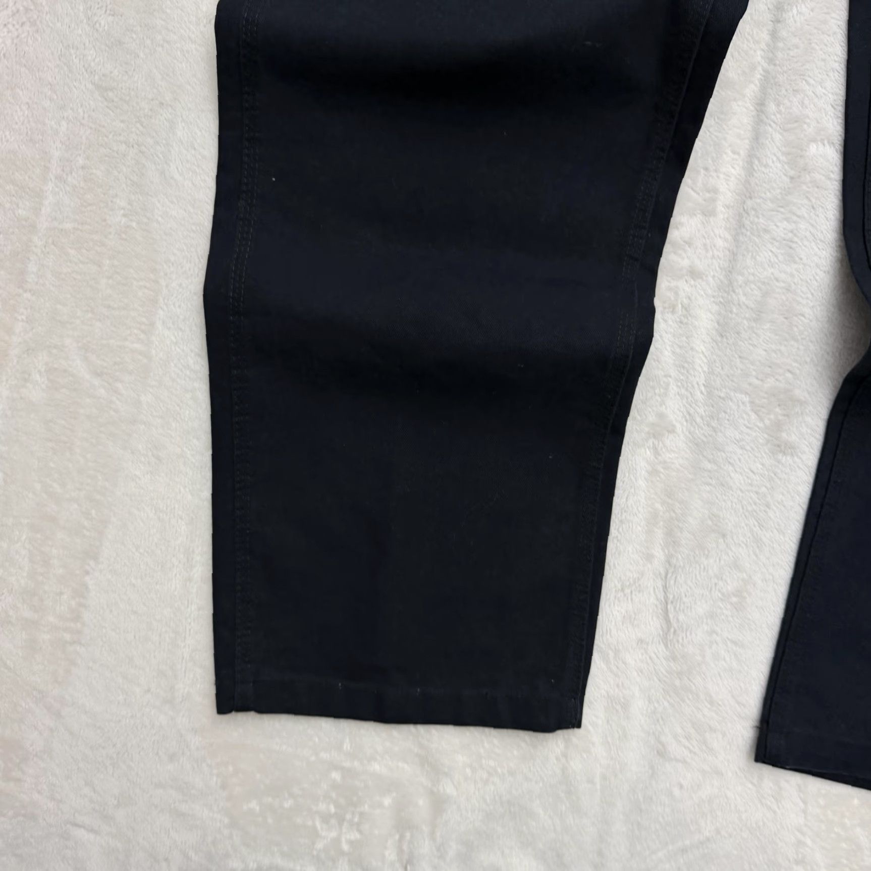 Vintage Rasco FR Jeans Pants Mens 38x35 Black Canvas Flame-Resistant Carpenter Work Pants Jeans Regular Inseam 35 in Men Black Rasco FR Size US 38 / EU 54 - 5 Thumbnail