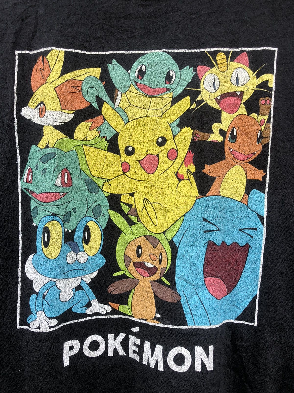 Anime Beauty Sunfaded Japanese Anime Pokemon Character Tshirt Size US L / EU 52-54 / 3 - 3 Thumbnail
