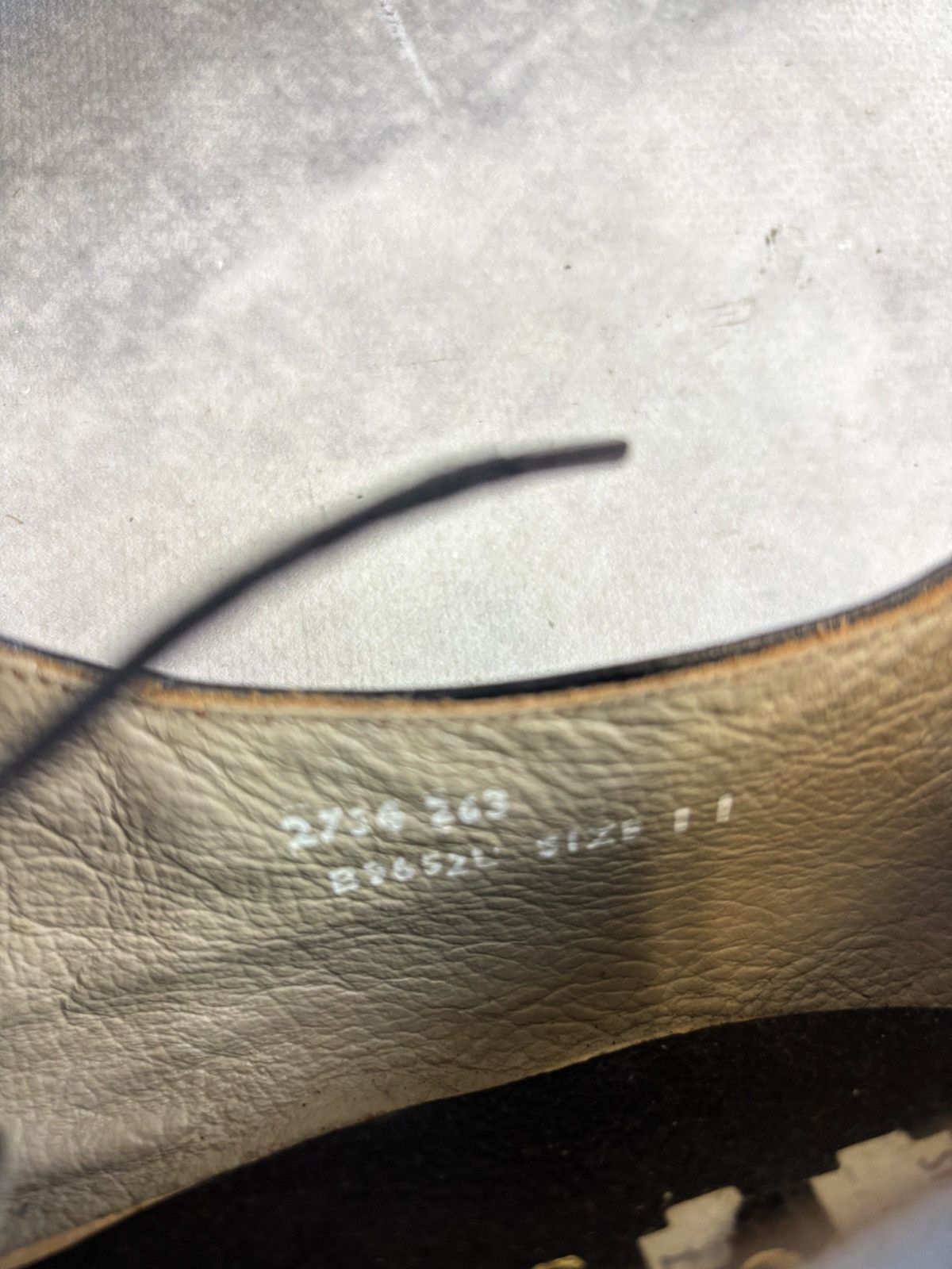 Designer × Vintage Vintage Classic Leather Boots Made UK Brand New avantgarde Size US 11 / EU 44 - 8 Thumbnail