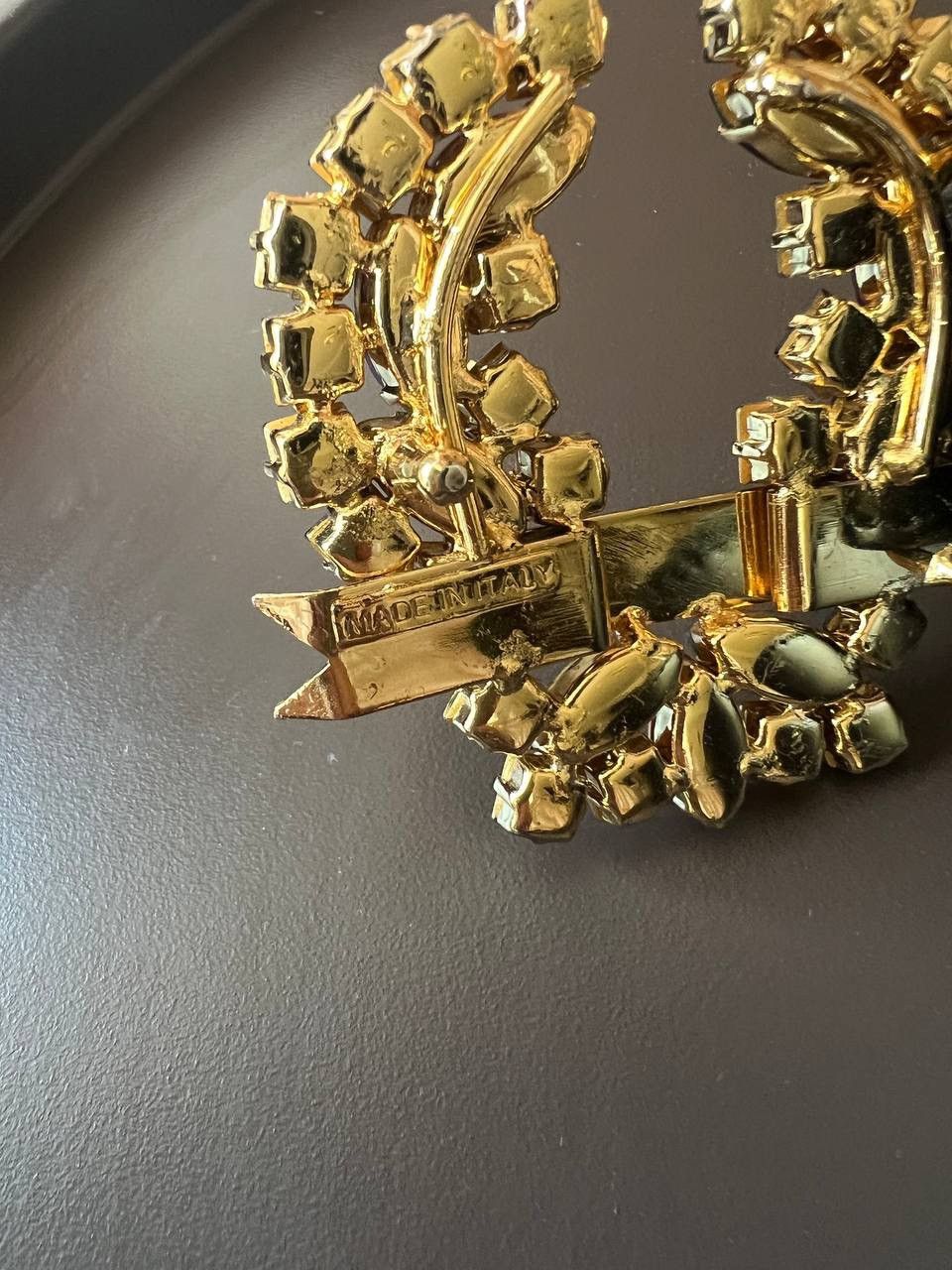 Dsquared2 Vintage Dsquared crystal buckle logo belt Size ONE SIZE - 7 Thumbnail