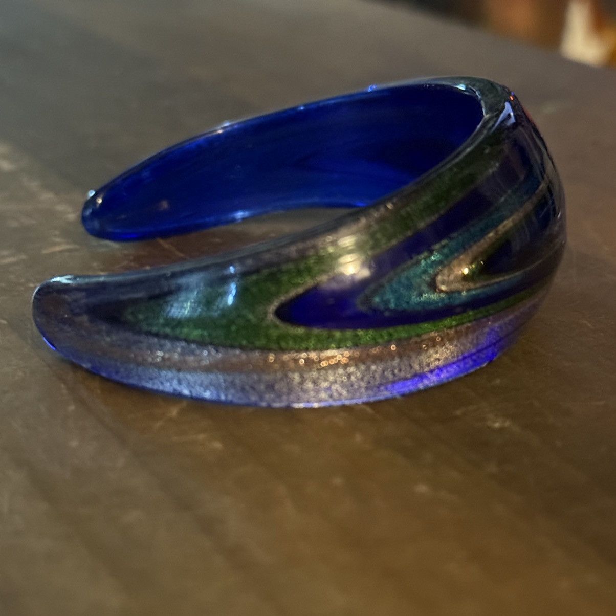 Other Pier 1 Art glass cuff bracelet Size ONE SIZE - 4 Thumbnail