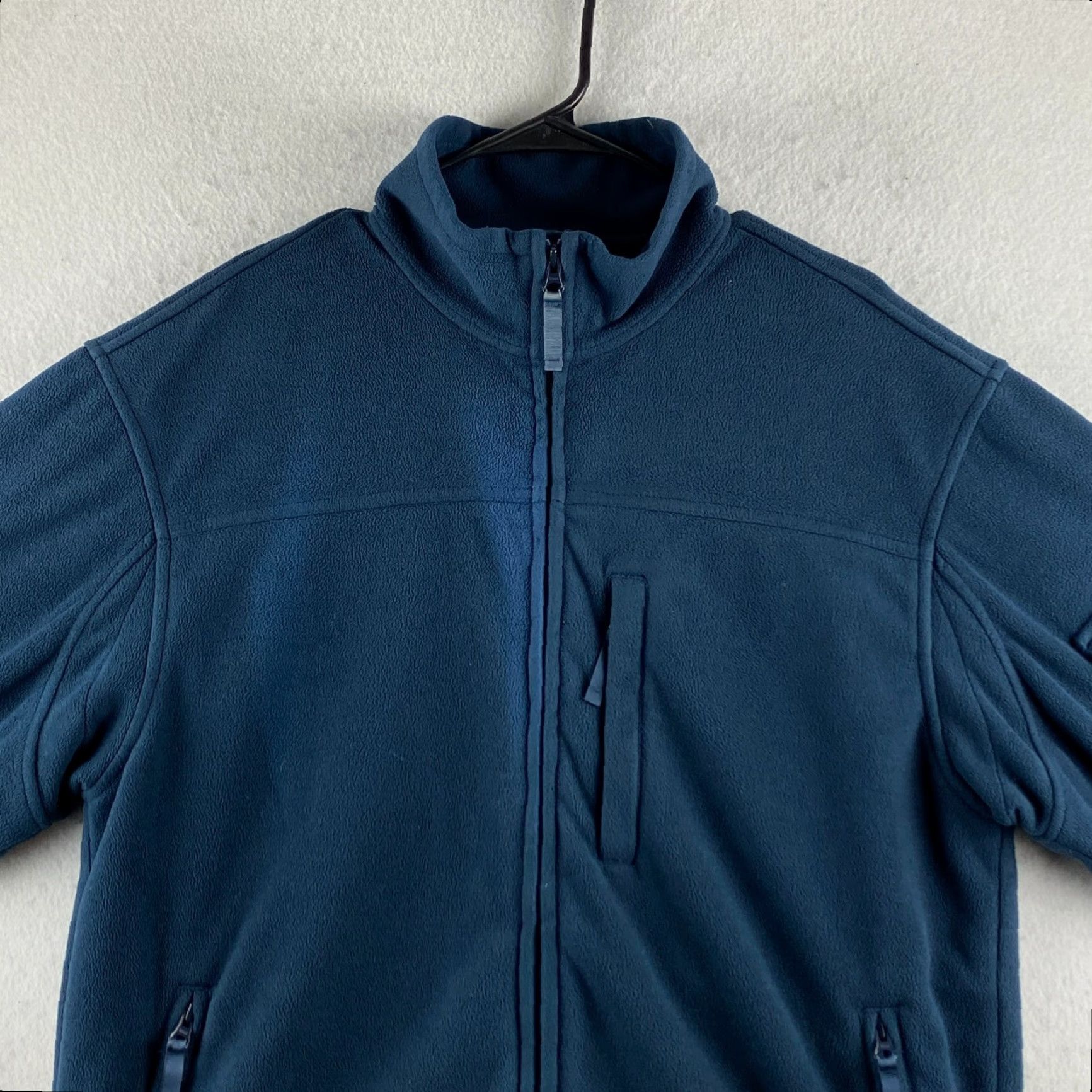 Vintage VINTAGE Duluth Sweater Mens M Blue Full Zip Fleece Work Wear Pockets Size US M / EU 48-50 / 2 - 2 Thumbnail