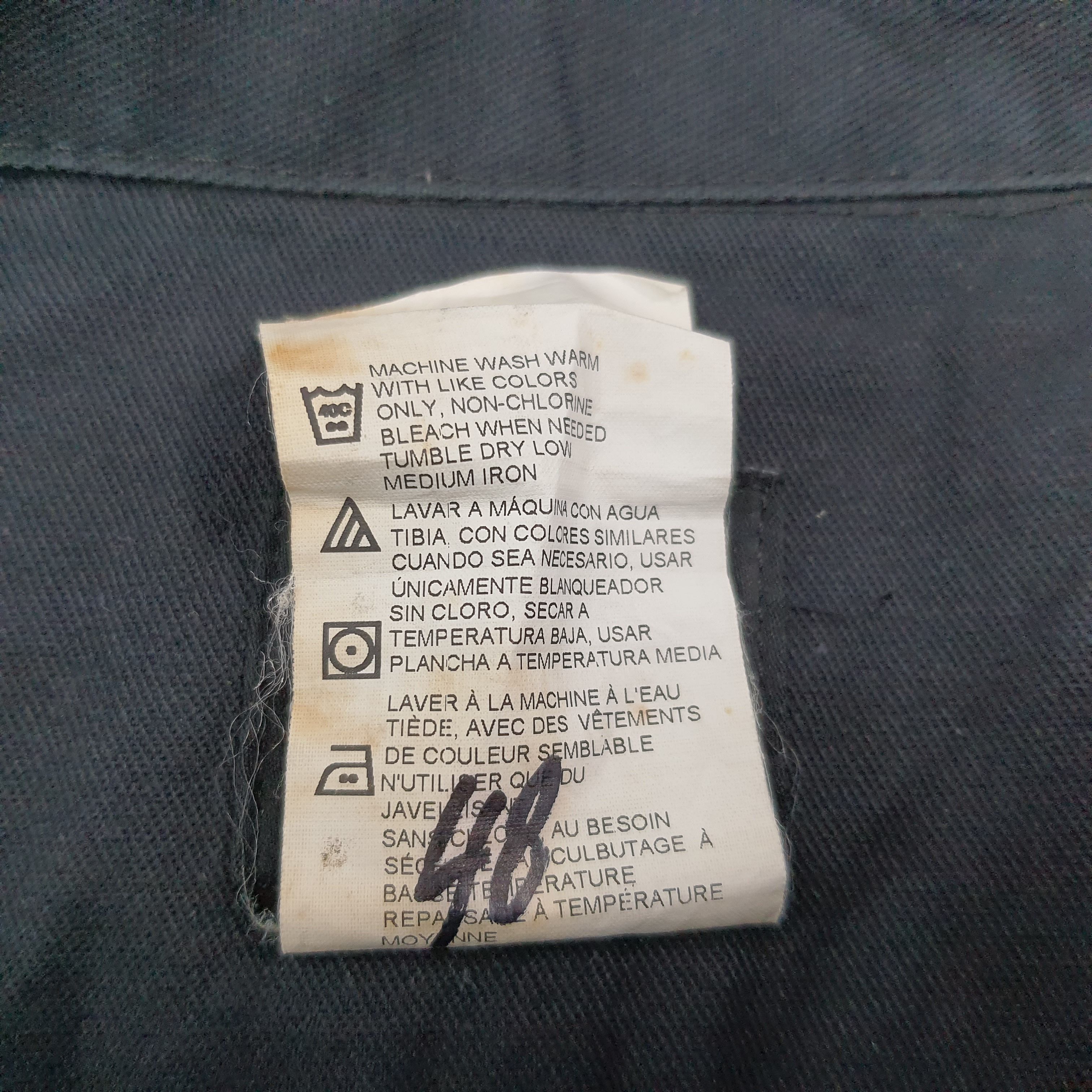 Dickies Vintage Dickies Custom Logo Workwear Coverall C277N20 Size US L / EU 52-54 / 3 - 9 Thumbnail