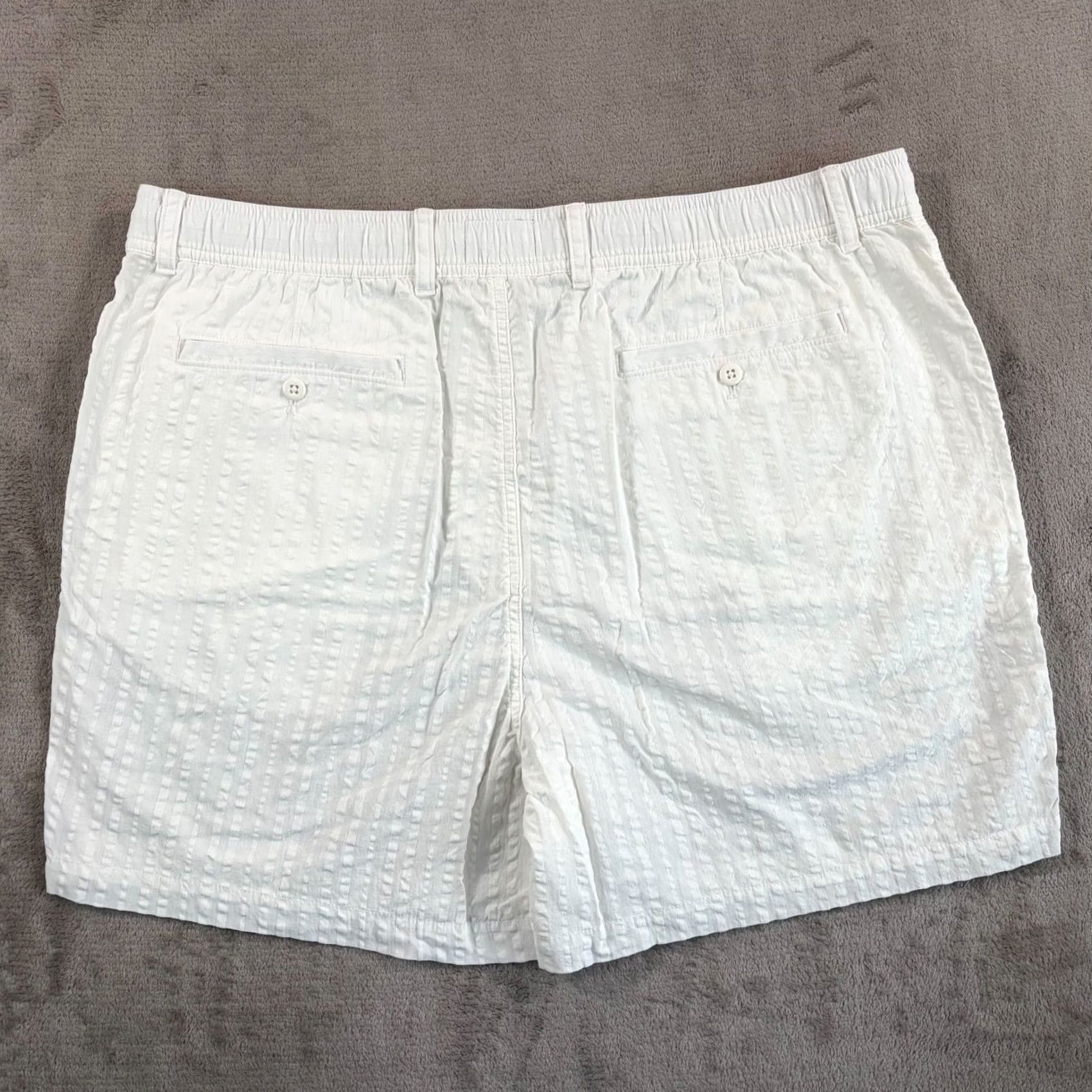 Todd Snyder Todd Snyder White 5" Seersucker Beachcomber Shorts Men 2XL Designer NWT Size US 39 - 5 Thumbnail