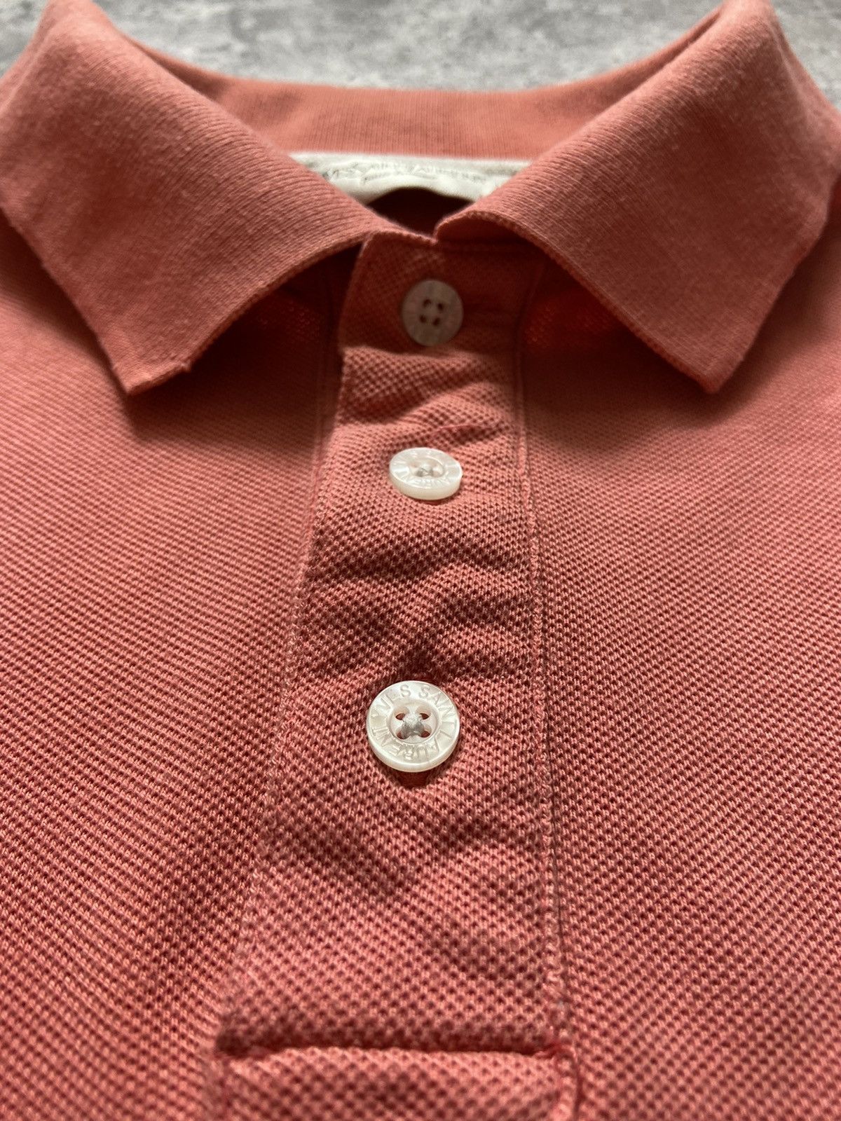 Yves Saint Laurent Vintage YSL Pink Polo Large Size US L / EU 52-54 / 3 - 3 Thumbnail
