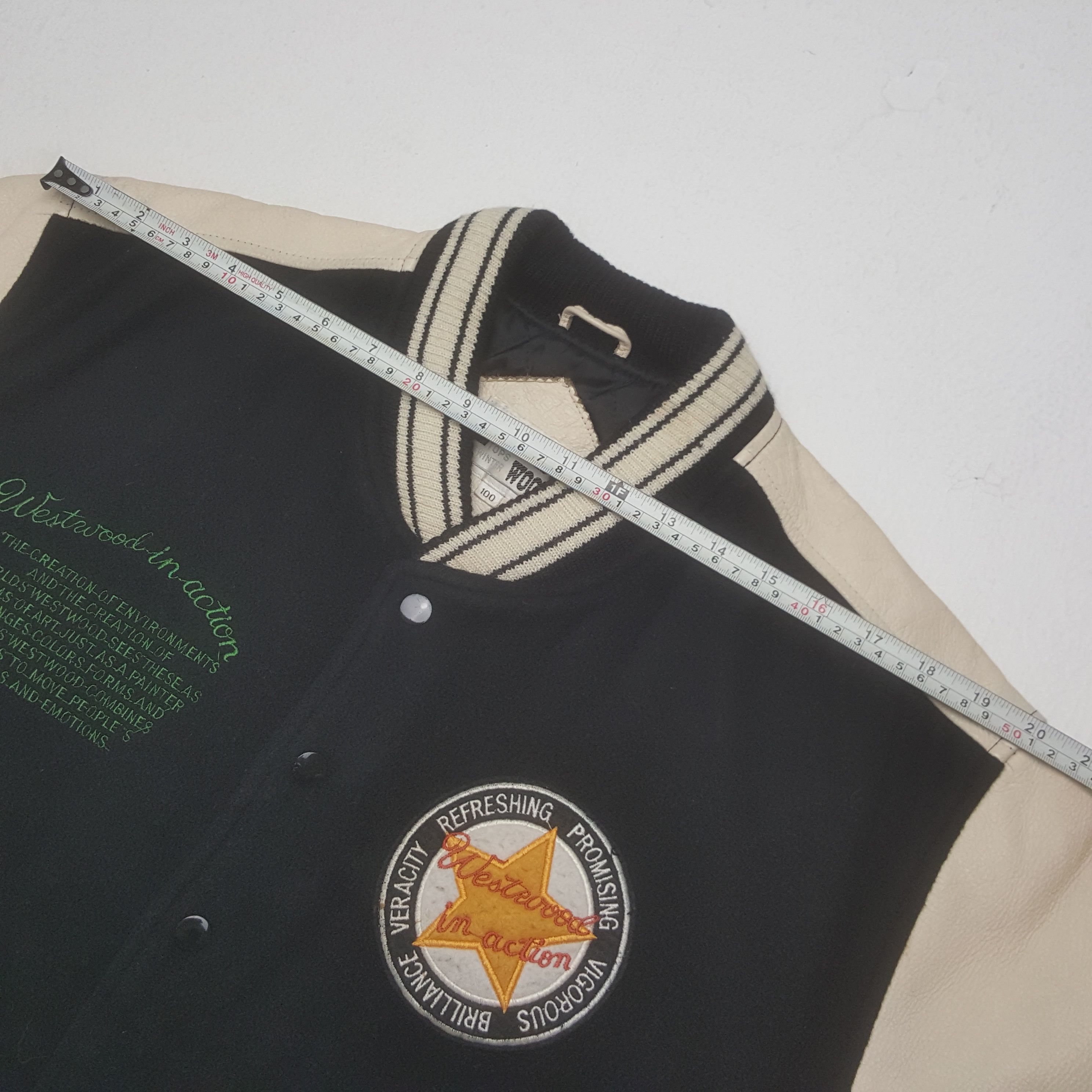 Vintage Vintage Westwood In Action American Style Varsity Jacket Size US XL / EU 56 / 4 - 6 Thumbnail