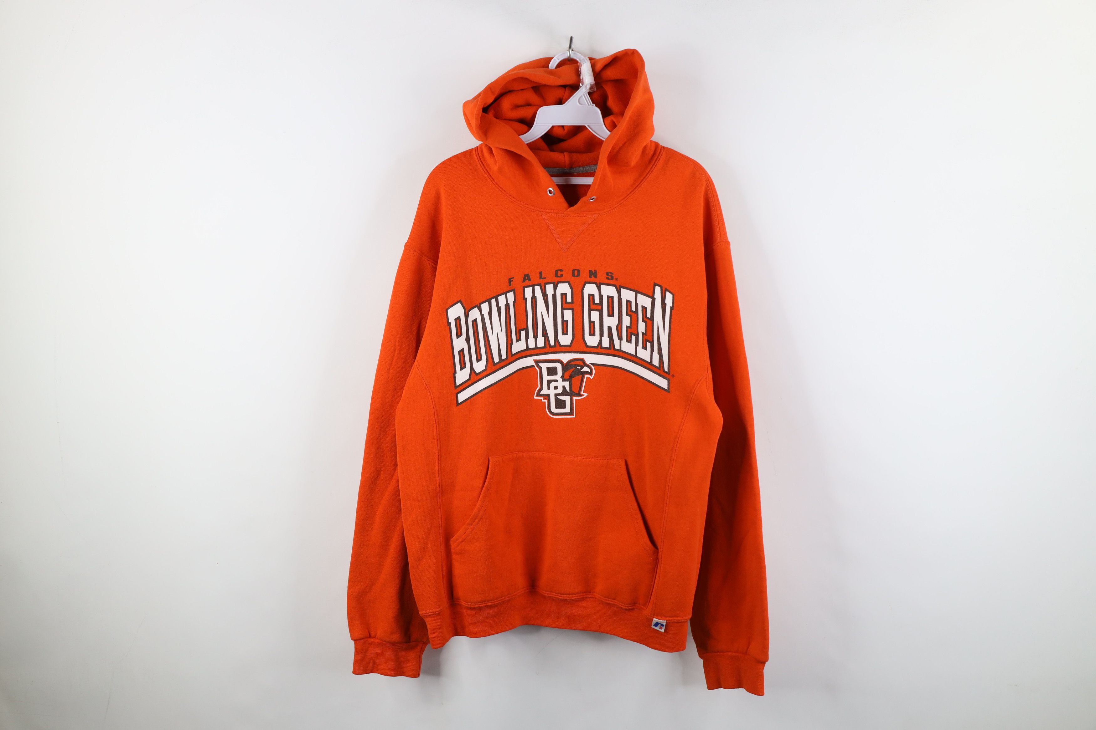 Russell Athletic Vintage 90s Y2K Russell Athletic State University Hoodie Size US L / EU 52-54 / 3 - 1 Thumbnail