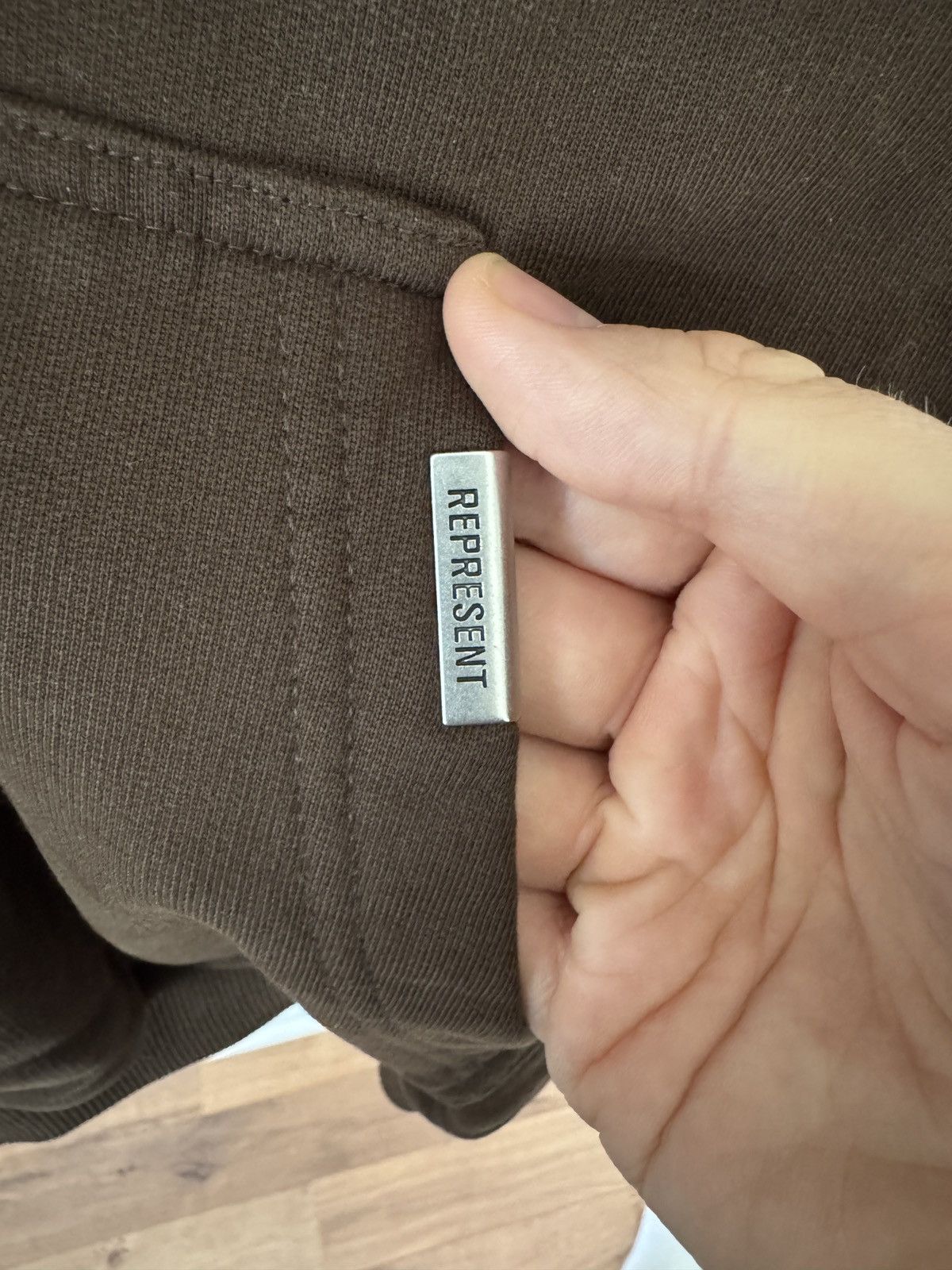 Represent Clo. Brown Represent Racing Hoodie Size US L / EU 52-54 / 3 - 3 Thumbnail