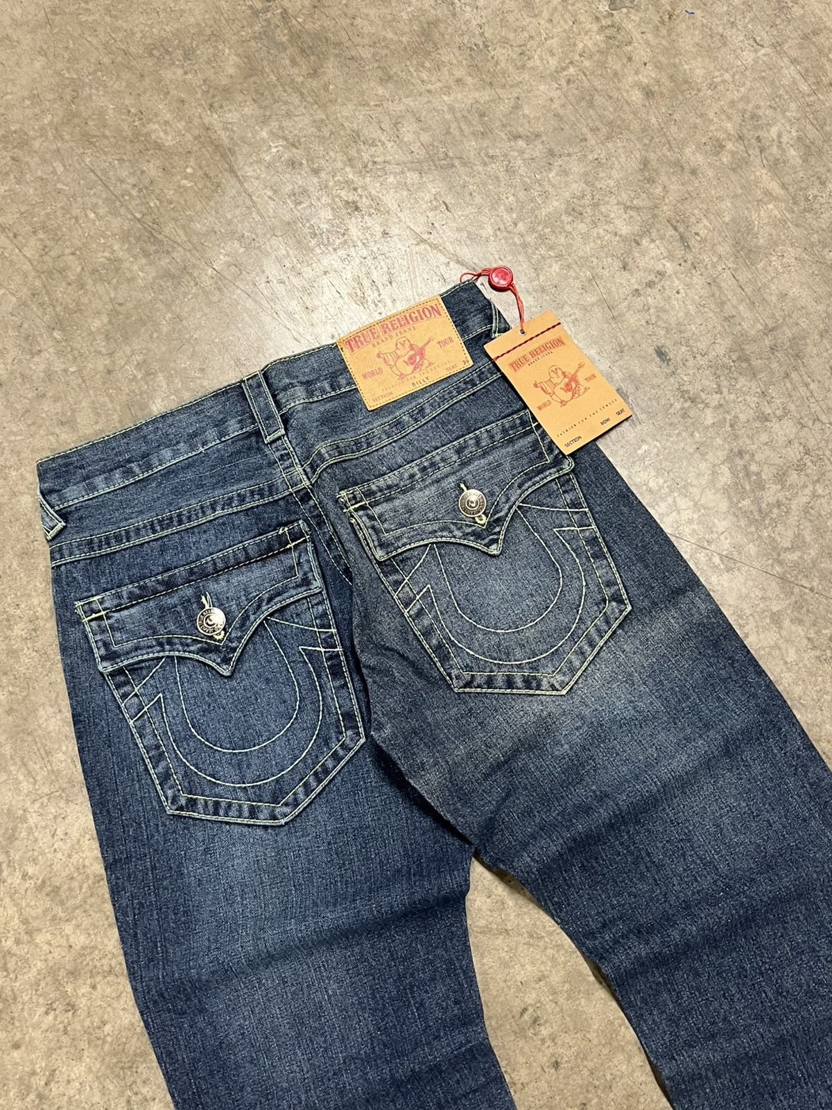 True Religion × Vintage True religion Billy baggy fit vintage denim NWT rare skater Size US 30 / EU 46 - 4 Thumbnail