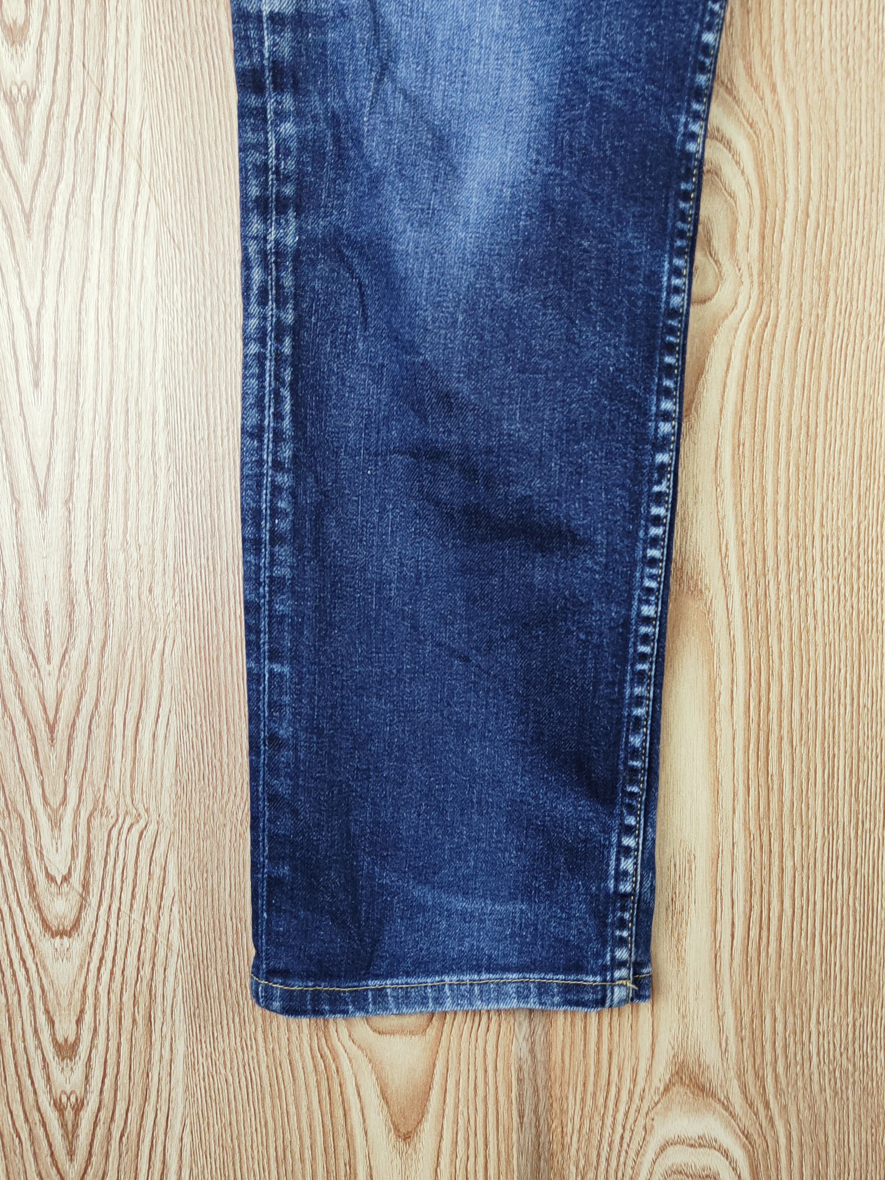 Japanese Brand Japanese Brand Dark Blue Distressed Ripped Jeans #S2692 Size US 34 / EU 50 - 5 Thumbnail