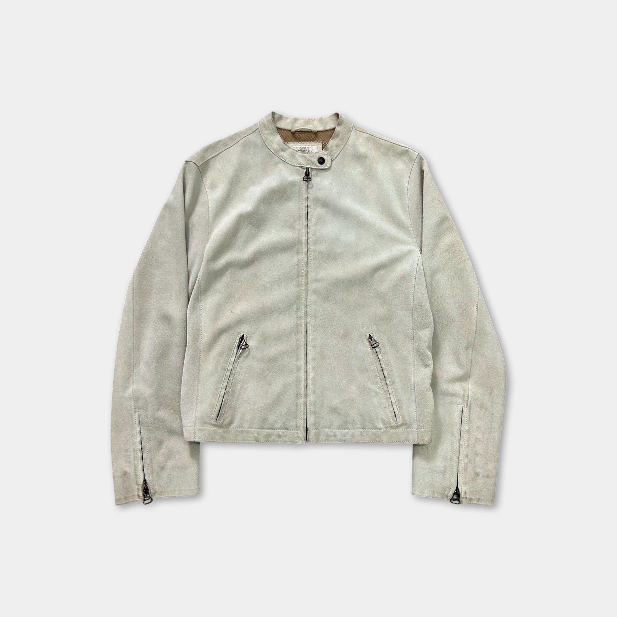 Armani Armani Jeans 2000s Suede Jacket Size US S / EU 44-46 / 1 - 1 Thumbnail