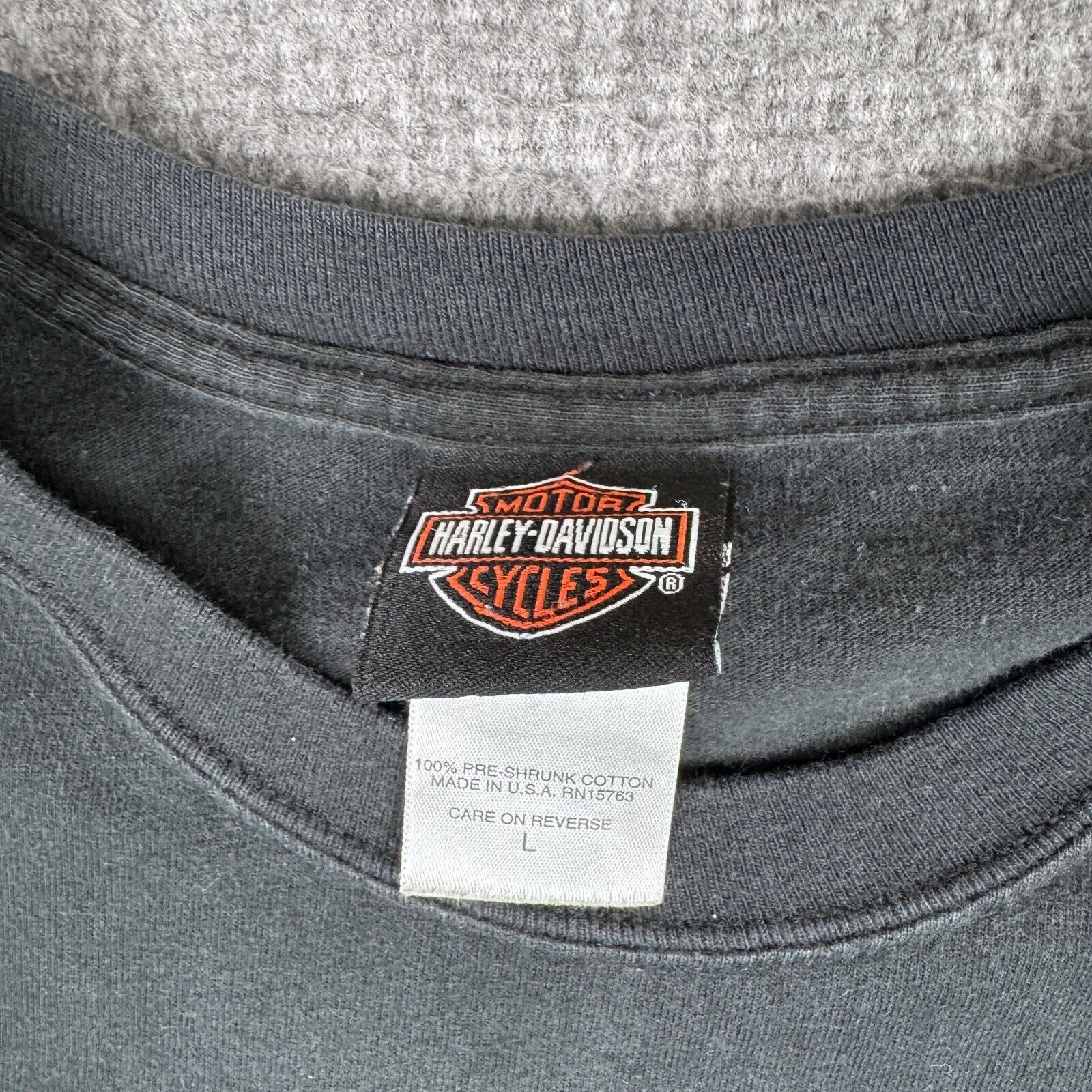 Harley Davidson Vintage Harley Davidson T-Shirt Men's Large Las Vegas Size US L / EU 52-54 / 3 - 3 Thumbnail