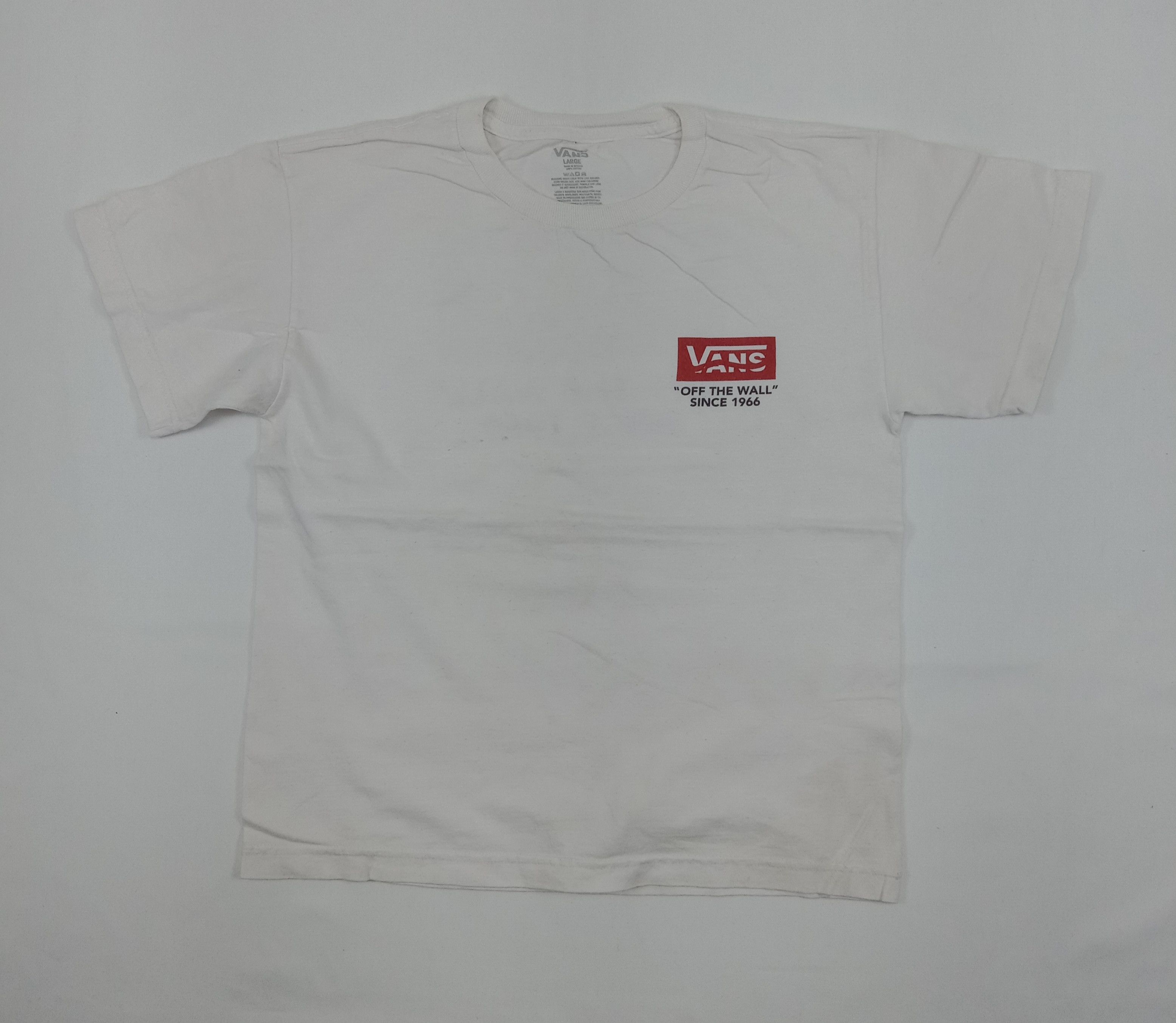 Vans Vintage Vans Off The Wall T Shirt Size US S / EU 44-46 / 1 - 3 Thumbnail