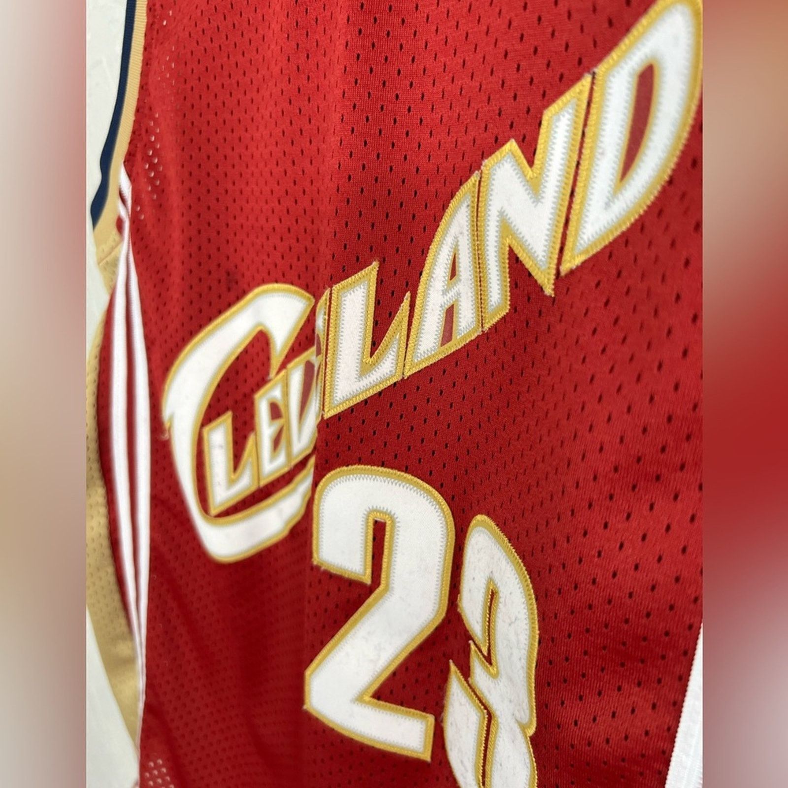 Nike Youth Nike Cavaliers Lebron James Sewn NIKE Jersey VINTAGE Size US M / EU 48-50 / 2 - 3 Thumbnail