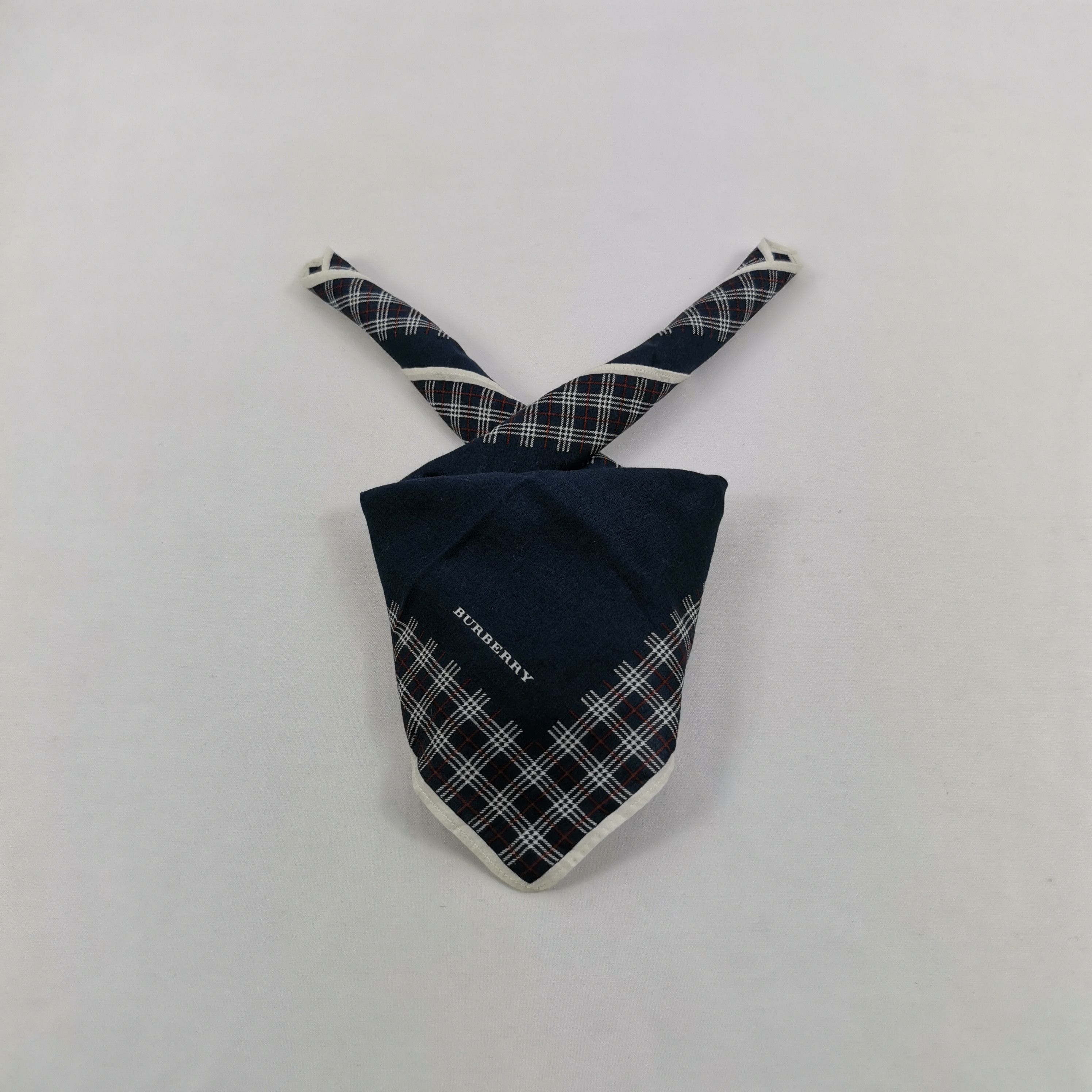 Burberry × Vintage Vintage Burberry Handkerchief Neckerchief Bandana Size ONE SIZE - 1 Thumbnail