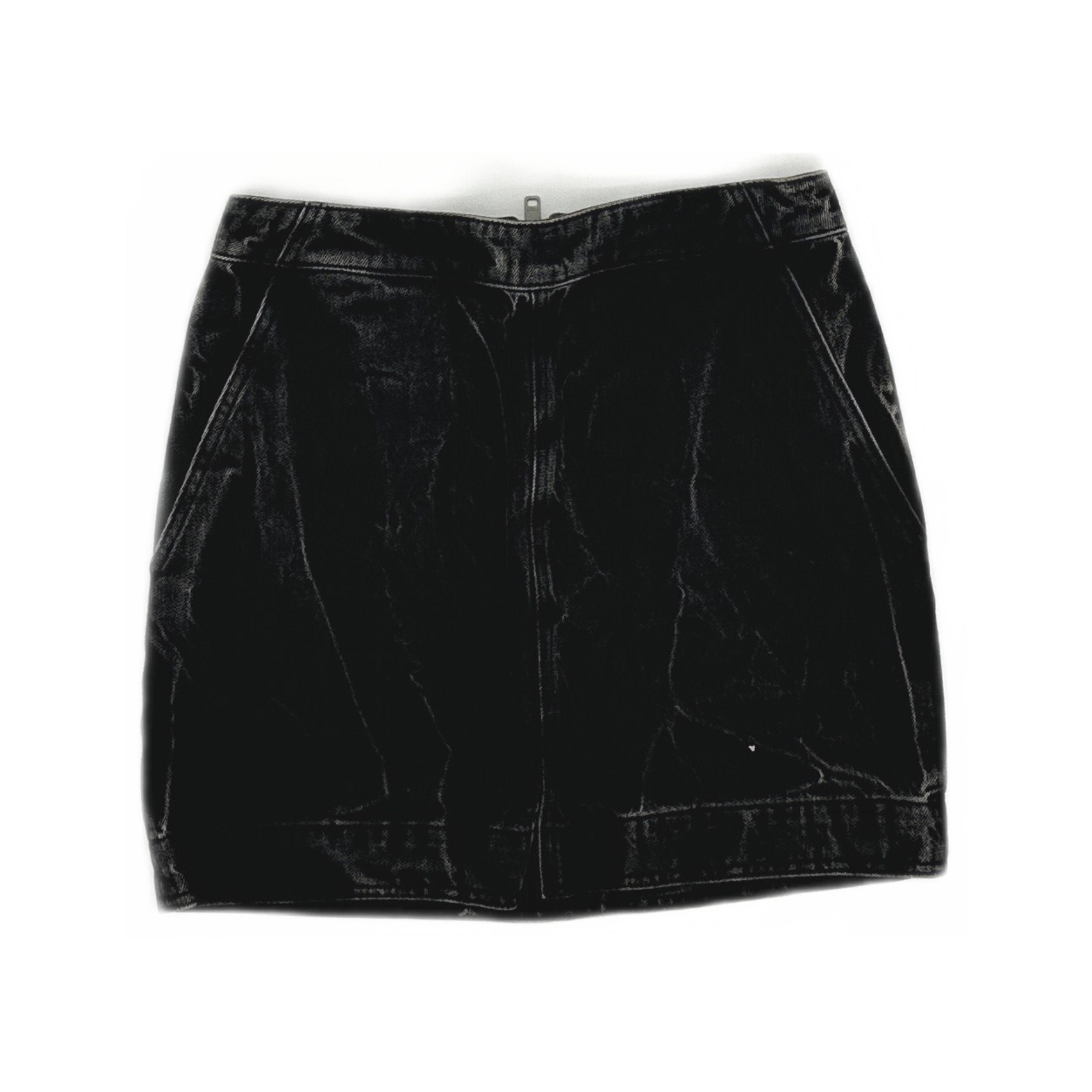 Givenchy Givenchy Lightning Bolt Denim Mini Skirt Size 36 Size 26" / US 2 / IT 38 - 1 Thumbnail