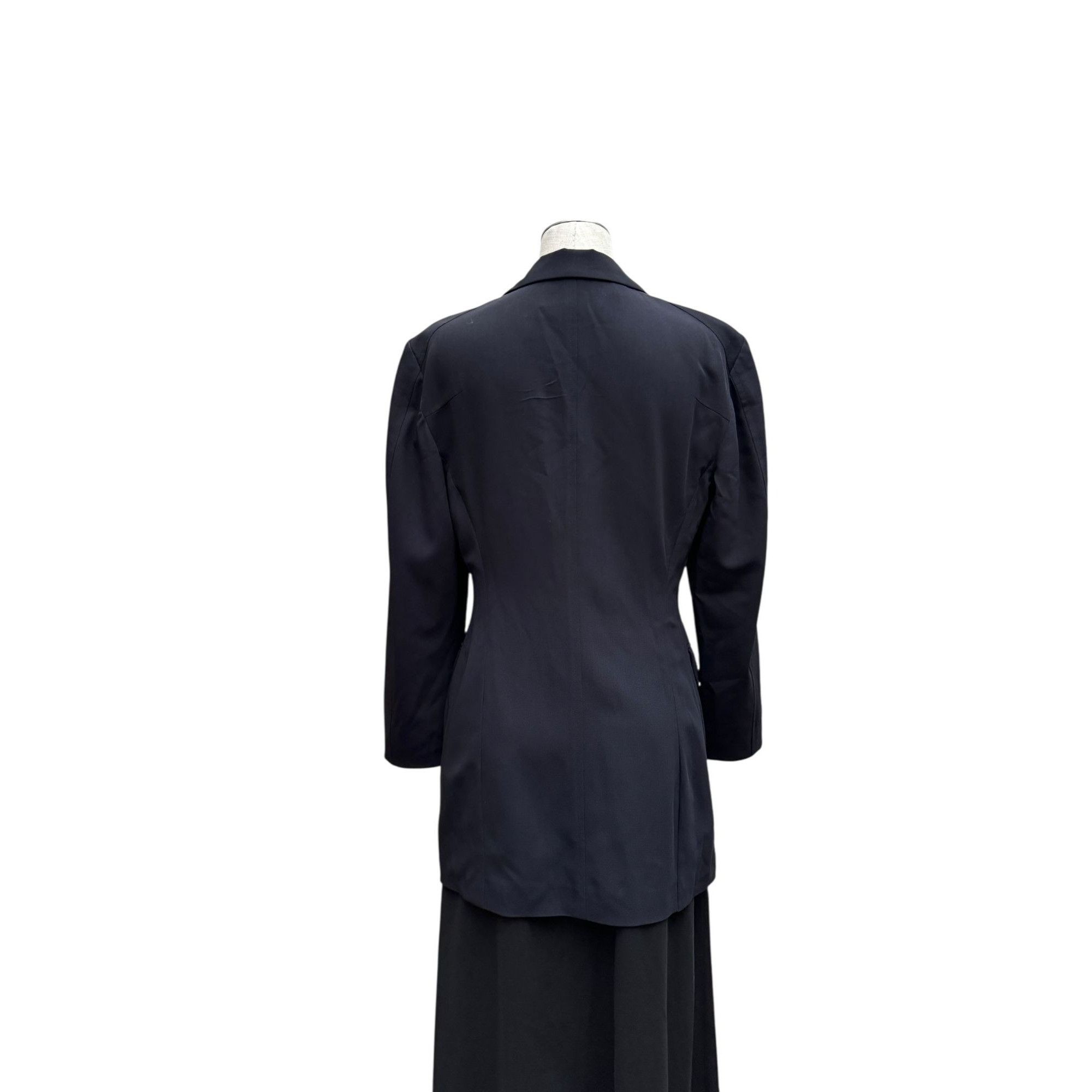 Jil Sander Navy Wool Blazer Jacket Size M / US 6-8 / IT 42-44 - 3 Thumbnail