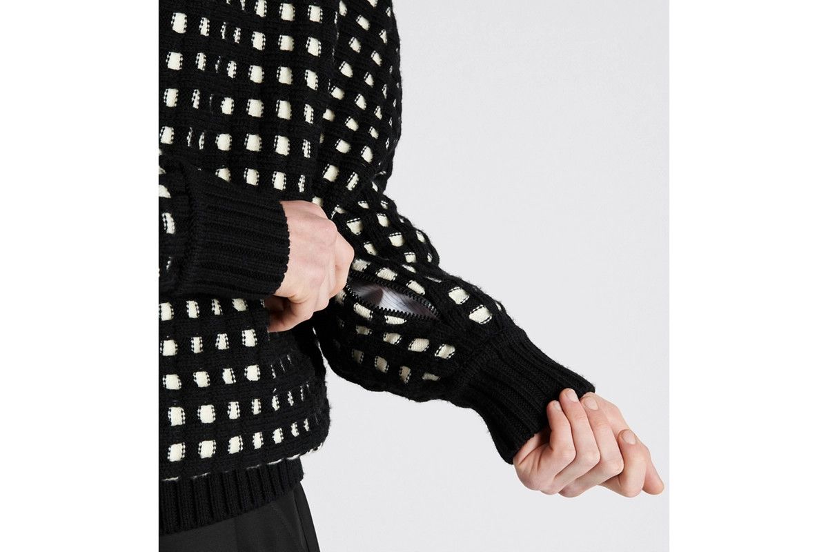 Dior o1bcso1str1124 Round-Neck Sweater in Black Size US L / EU 52-54 / 3 - 8 Thumbnail