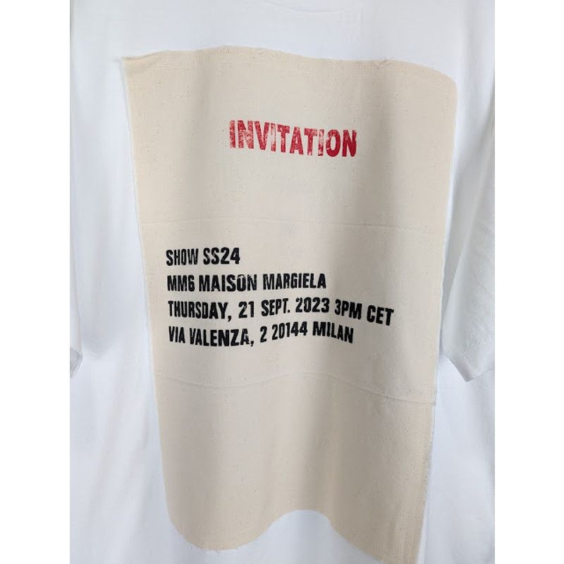 Maison Margiela o1rshd1 T-Shirt in White Size US M / EU 48-50 / 2 - 4 Thumbnail