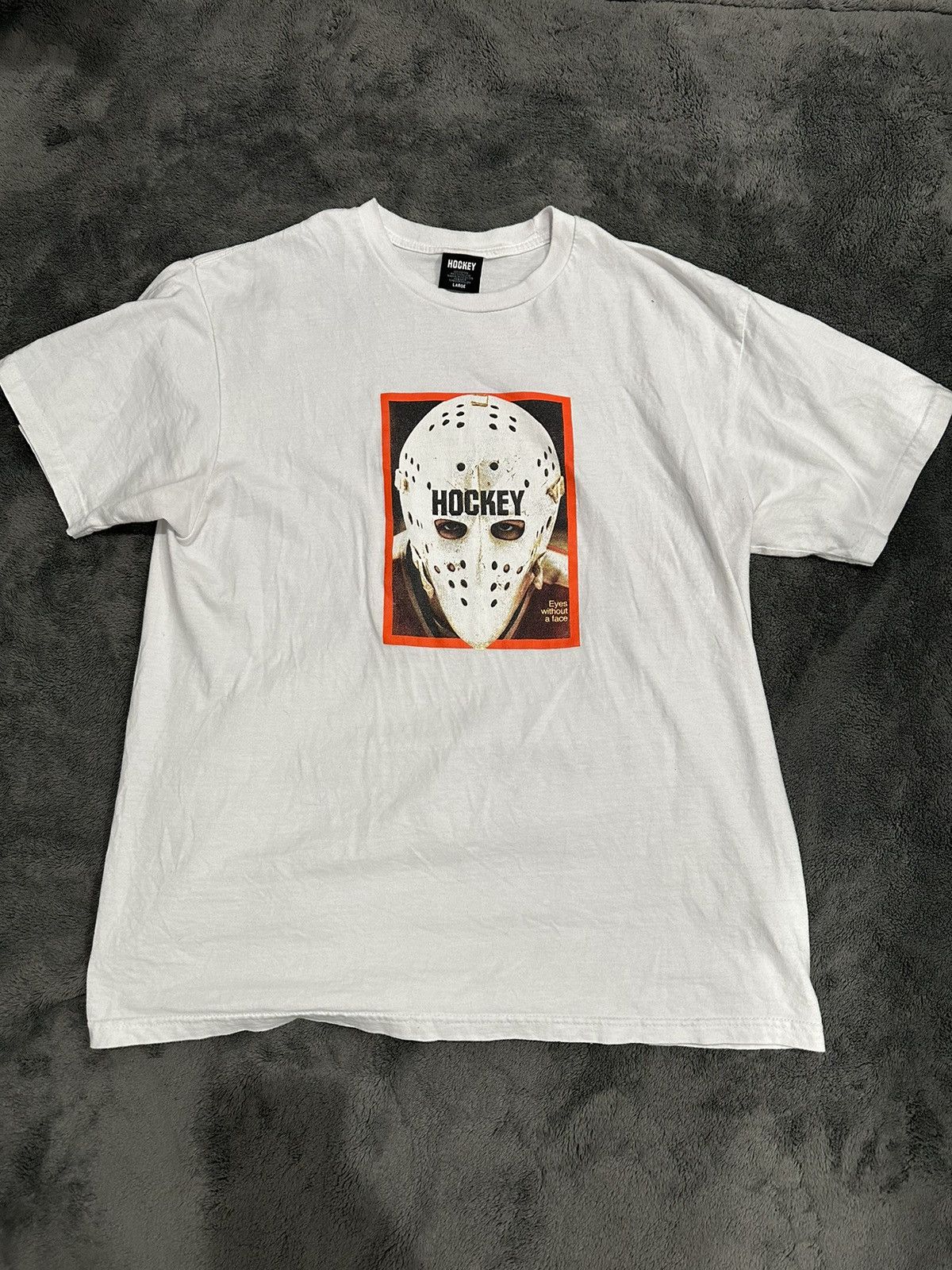 Hockey Eyes Without a Face Tee Grailed