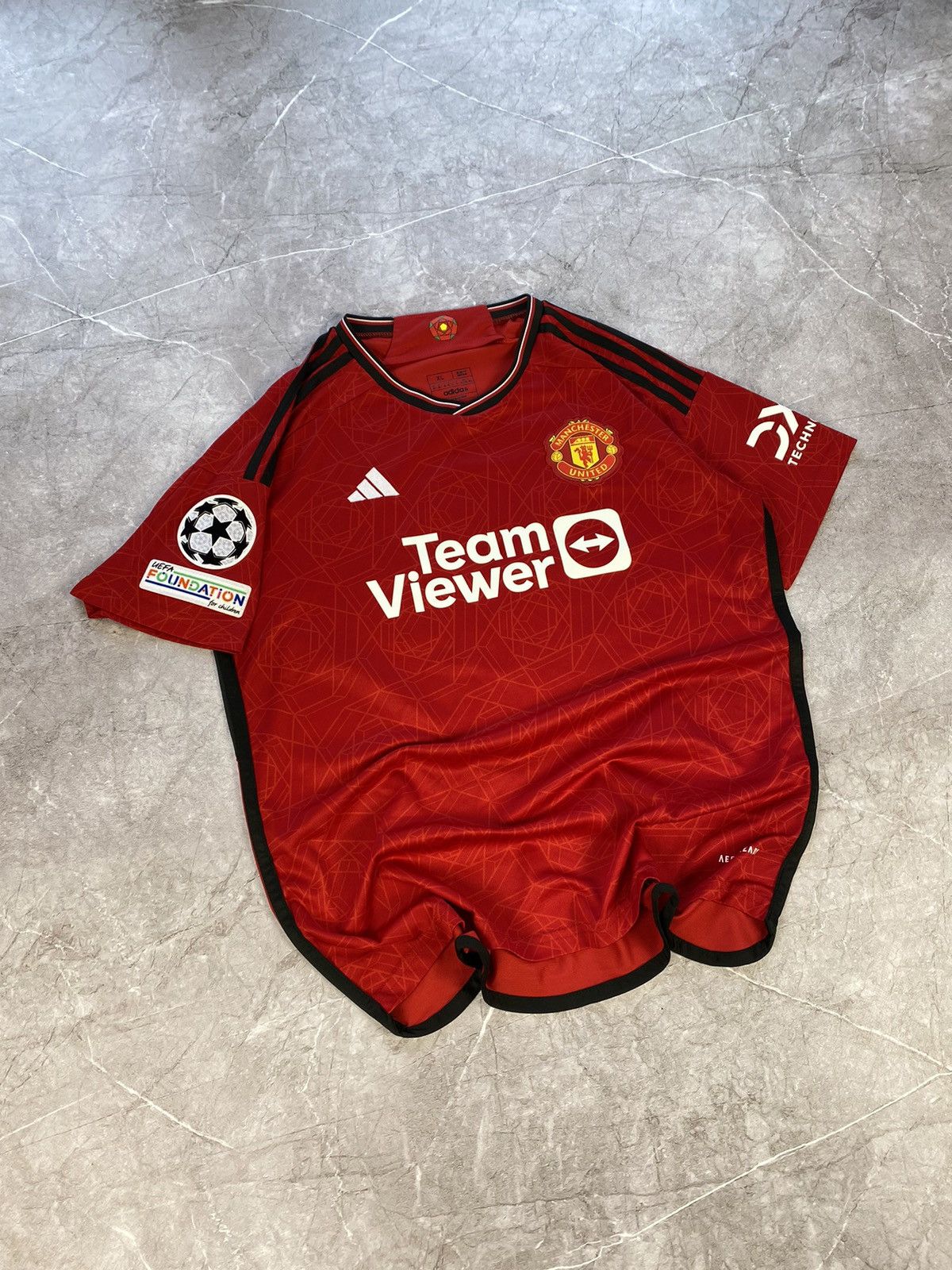 Adidas × Vintage Manchester United 2021 #10 Marcus Rashford Adidas Soccer Jer Size US XL / EU 56 / 4 - 1 Thumbnail