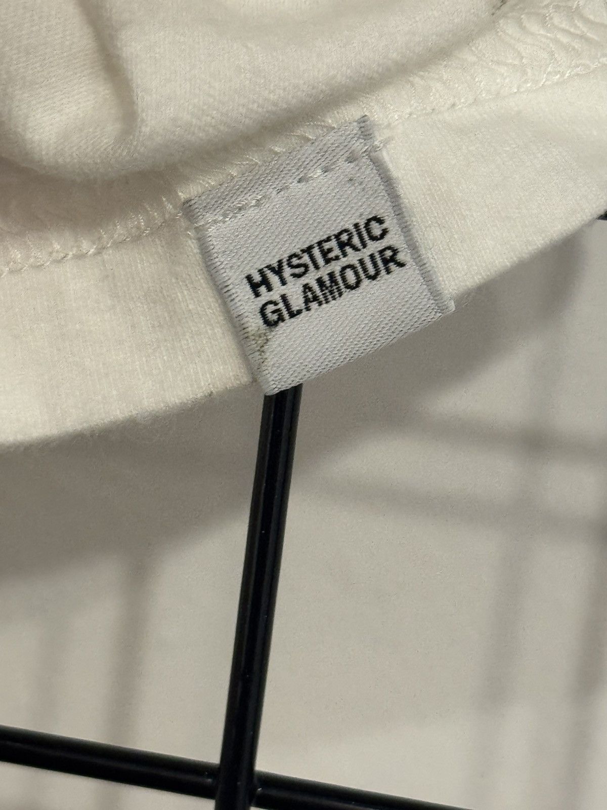 Hysteric Glamour Hysteric Glamour brand white t-shirt Size US S / EU 44-46 / 1 - 7 Thumbnail