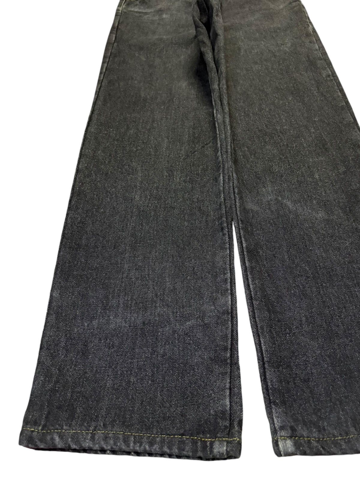 Japanese Brand × L.L. Bean Vintage LL Bean Raw Denim Flannel Inside Classic Fit Jeans Size US 30 / EU 46 - 6 Thumbnail
