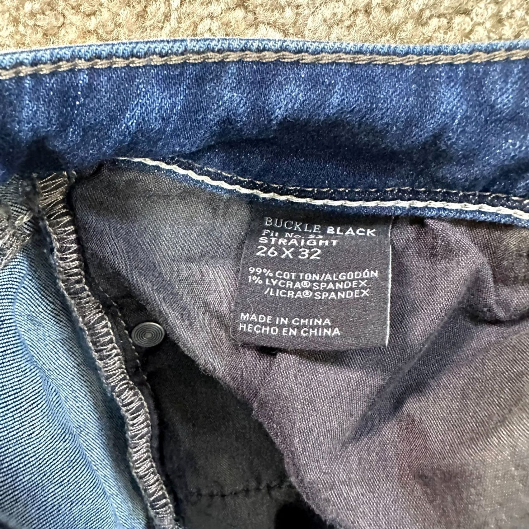 Buckle Black Buckle Black Jeans Women 26x32 Blue Denim Mid Rise 5-Pocket Stretch Bootcut Regular Size Type Jeans Waist 26 in Blues Womens Size 26" / US 2 / IT 38 - 5 Thumbnail
