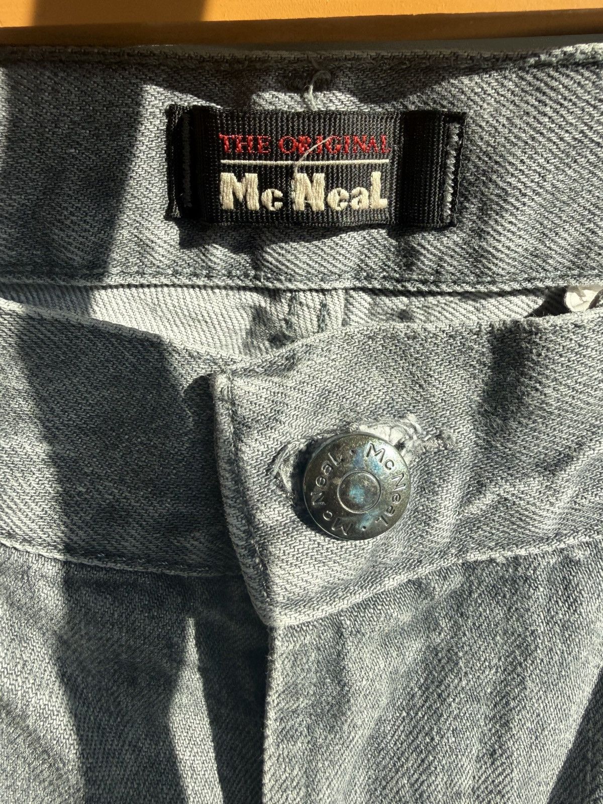Other Vintage McNeal Grey Carpenter Jeans - Workwear W38 L36 Size US 36 / EU 52 - 4 Thumbnail