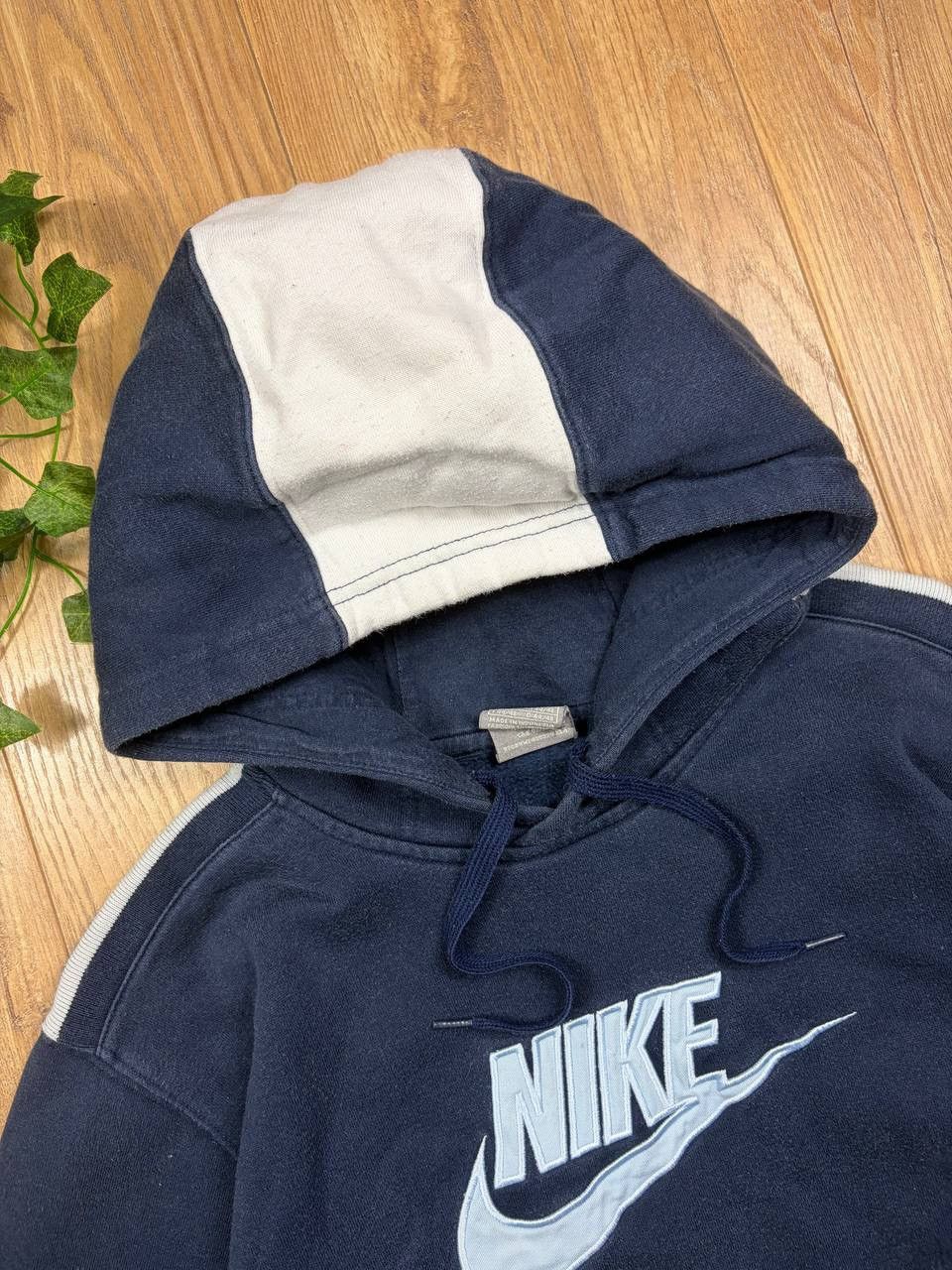 Nike 00’s NIKE SPELLOUT SWOOSH HOODIE Y2K Size US M / EU 48-50 / 2 - 4 Thumbnail