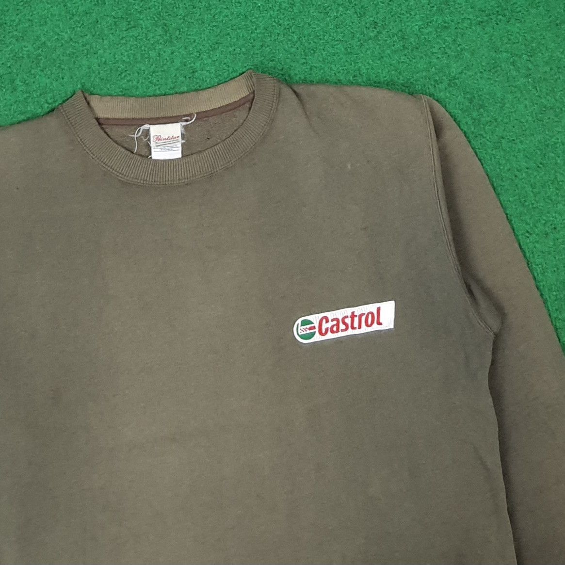 Vintage Vintage Castrol Sweatshirt C268N8 Size US L / EU 52-54 / 3 - 2 Thumbnail