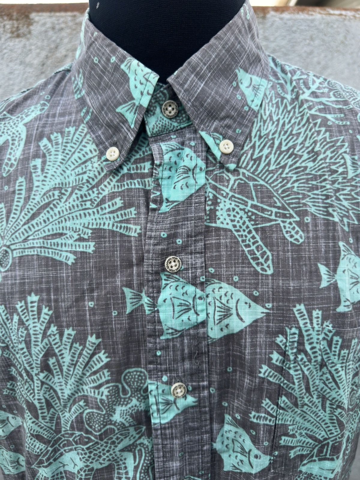 Reyn Spooner PreOwned Reyn Spooner Classic Hawaiian Print Men's L Size US L / EU 52-54 / 3 - 3 Thumbnail