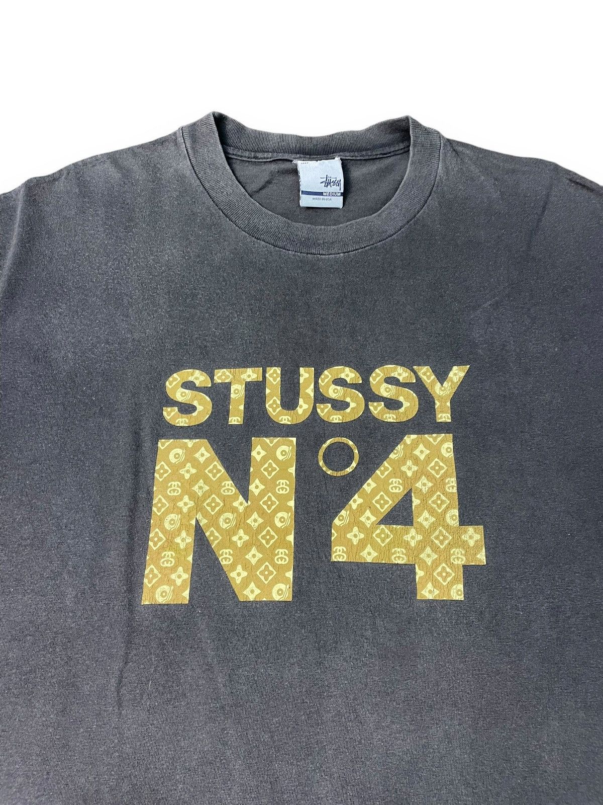 Stussy × Vintage Vintage Stussy N4 Monogram Shirt Size US M / EU 48-50 / 2 - 2 Thumbnail