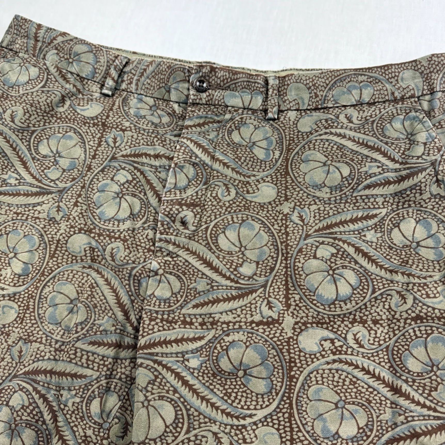 Polo Ralph Lauren VINTAGE Polo Ralph Lauren Shorts Men's Regular Fit 38 Green Chino 90s Preppy Dress Golf Size US M / EU 48-50 / 2 - 2 Thumbnail