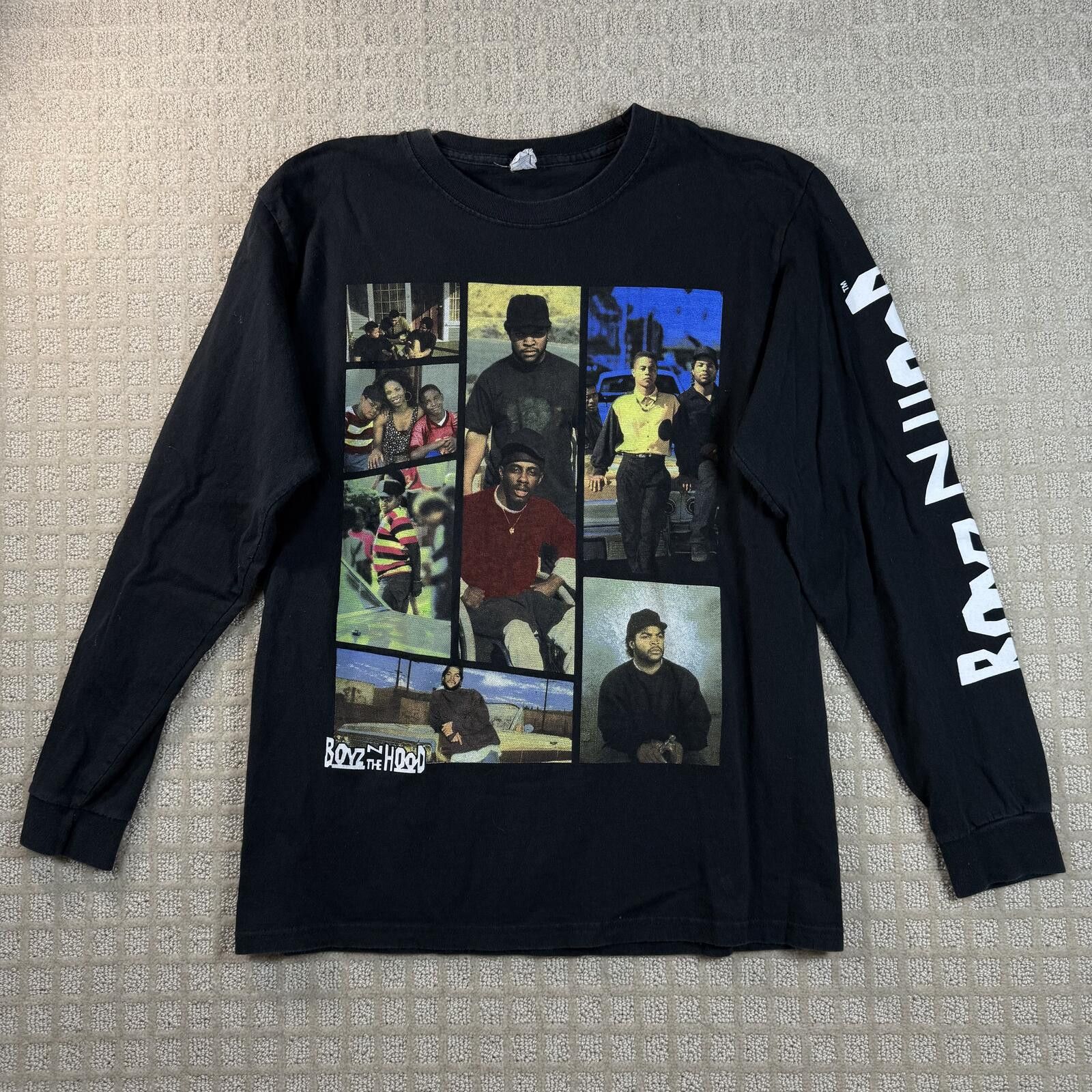 Other Vintage Boyz N The Hood Long Sleeve Shirt Black Small Size US S / EU 44-46 / 1 - 1 Thumbnail