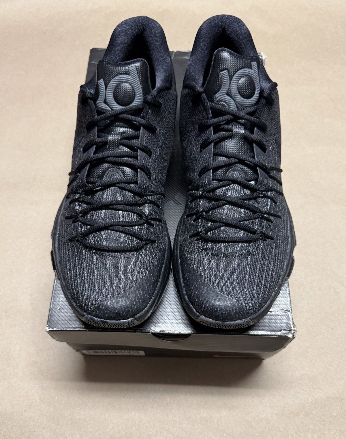 Nike Nike KD 8 Blackout Kevin Durant Men’s size 14 basketball! Size US 14 / EU 47 - 3 Thumbnail