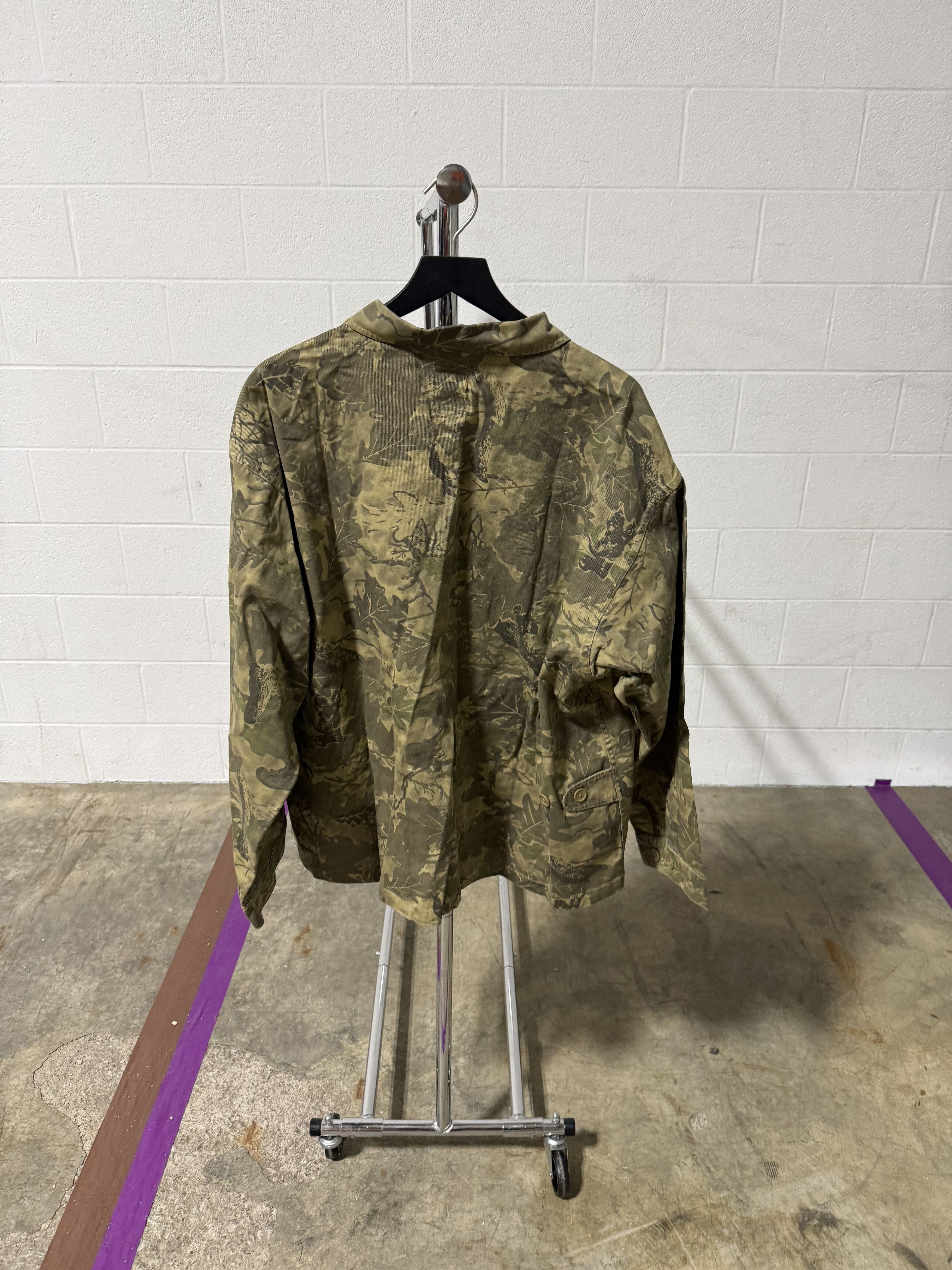 Brain Dead Brain Dead Twill Military Shirt Jacket 'Leaf Camo' Size US XXL / EU 58 / 5 - 4 Thumbnail