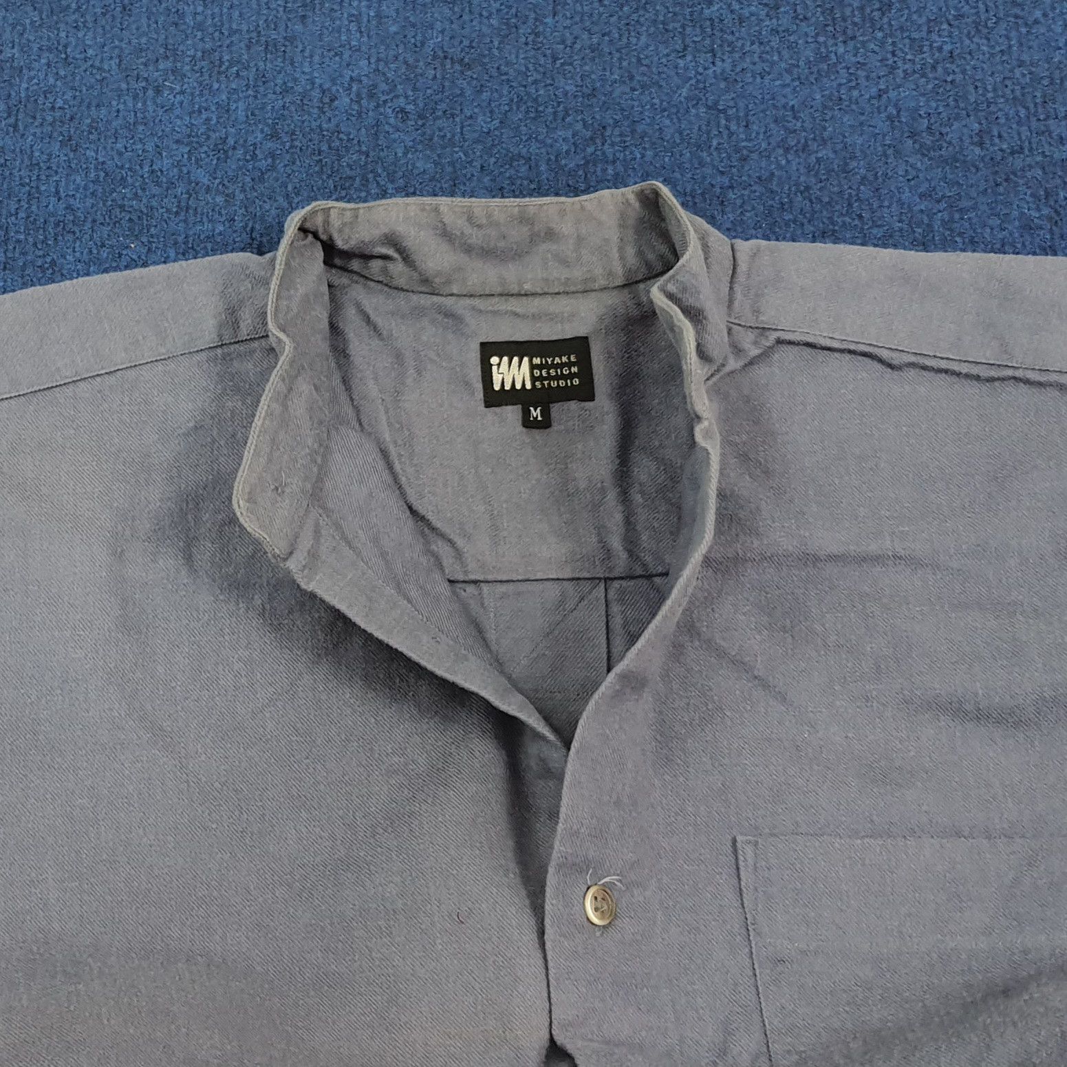Issey Miyake × Japanese Brand × Vintage Vintage Issey Miyake Im Miyake Designer Button Up Shirt Size US L / EU 52-54 / 3 - 4 Thumbnail