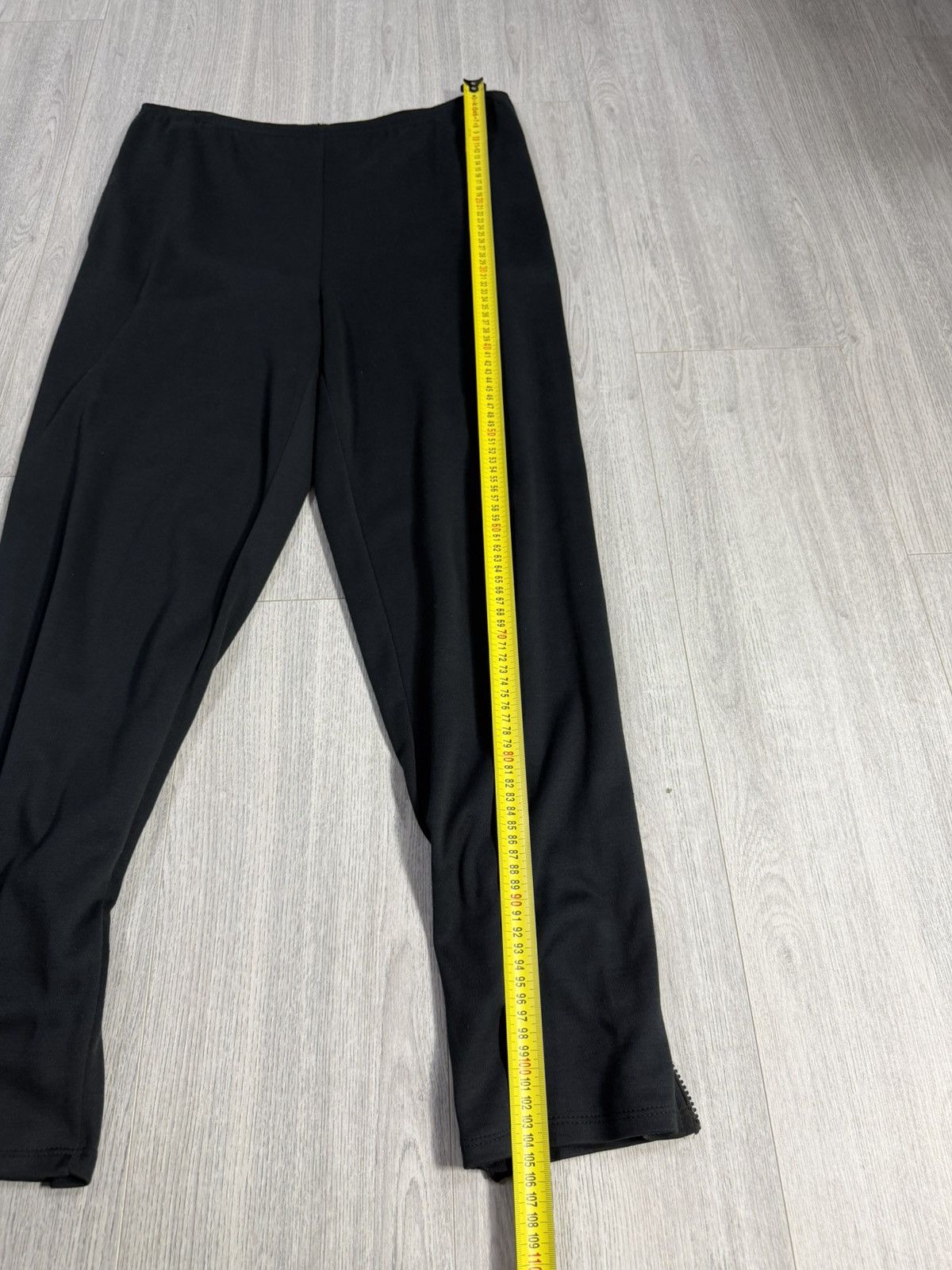 Other Junko Koshino Black Stretch Leggings Pants Made in Italy Size 30" / US 8 / IT 44 - 12 Thumbnail