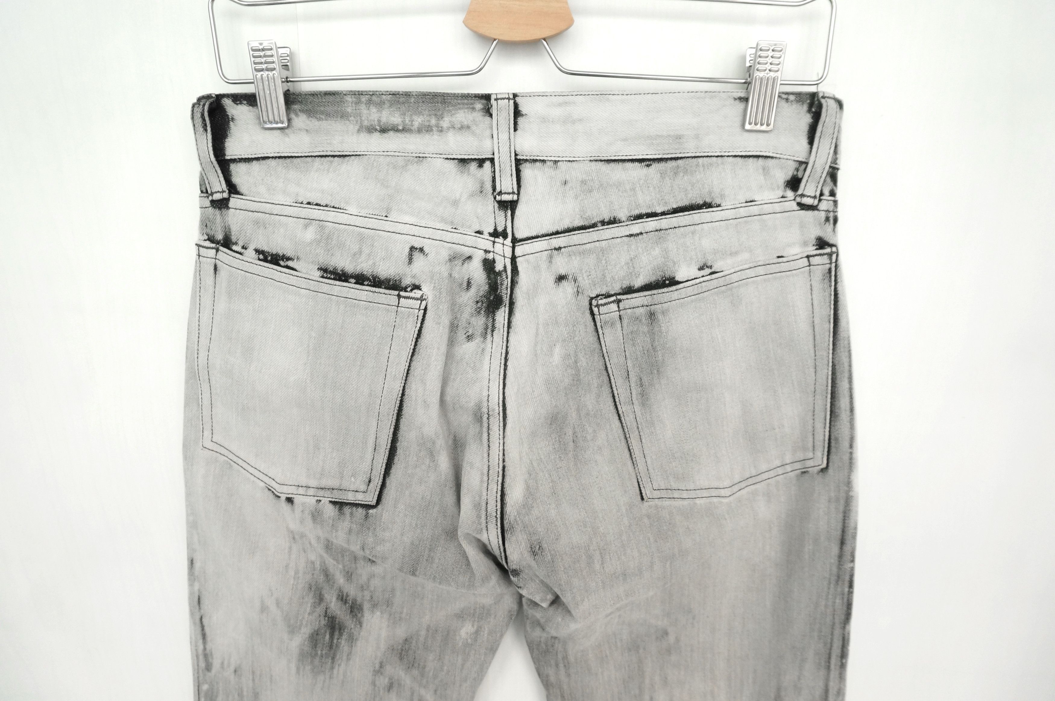 Vintage 🔥Dope Japan EDGE RUPERT Flared Acid Wash Vintage Jeans Size US 29 - 14 Thumbnail